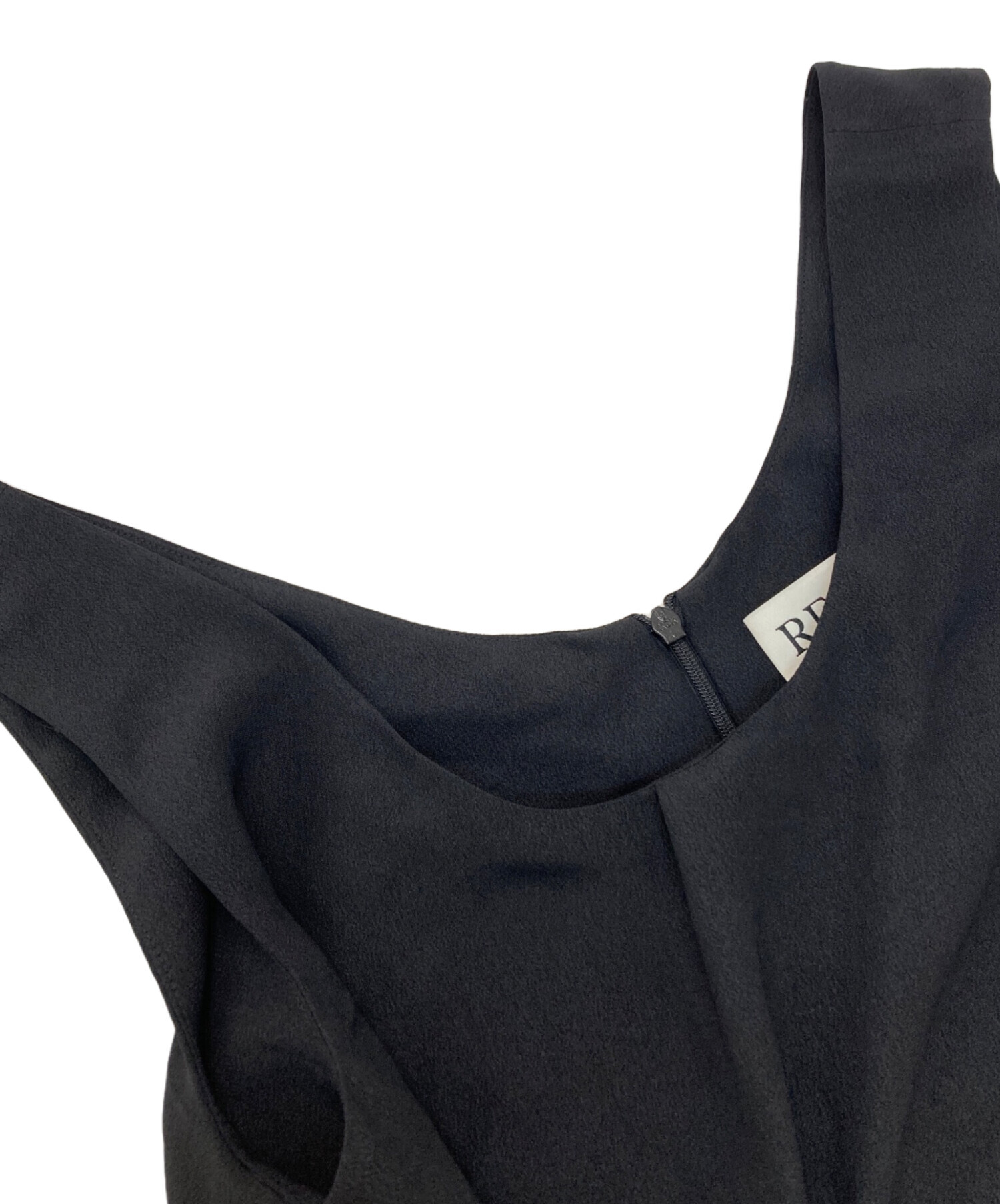 中古・古着通販】RECTO (レクト) ASYMMETRIC TWISTED TOP ブラック