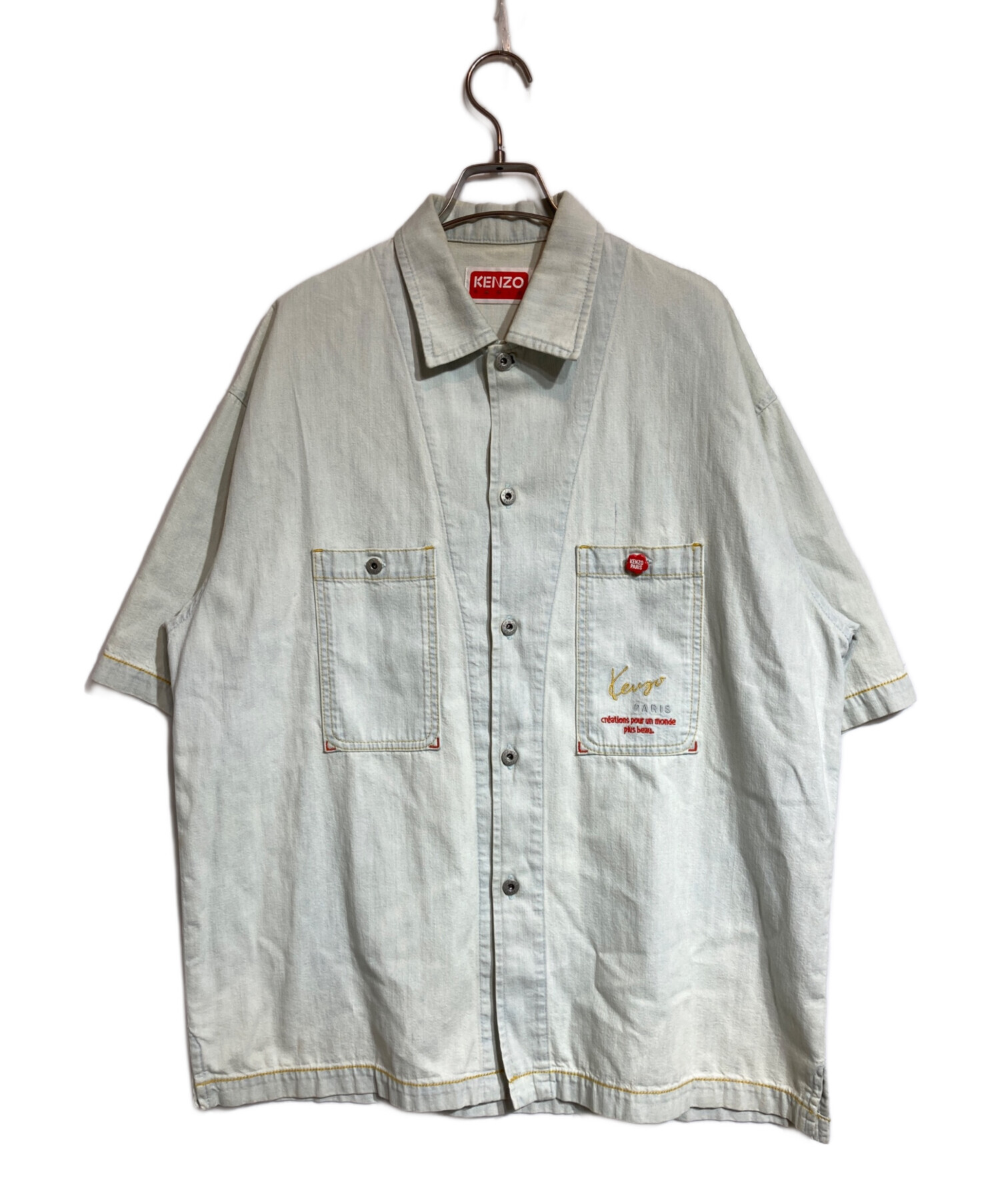 中古・古着通販】KENZO (ケンゾー) Signature Short Sleeve Shirt