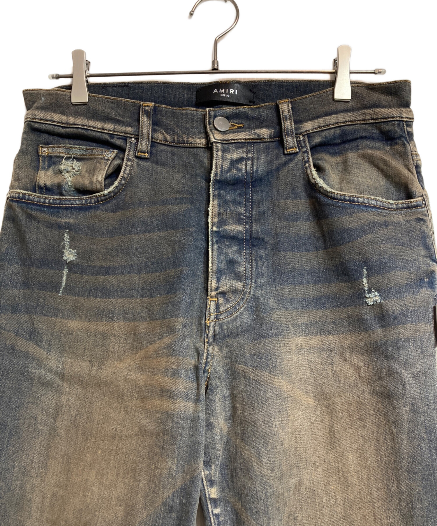 中古・古着通販】AMIRI (アミリ) STACK FLAIR JEAN インディゴ サイズ