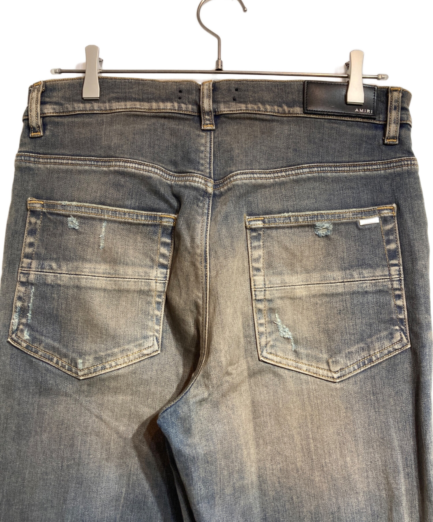 中古・古着通販】AMIRI (アミリ) STACK FLAIR JEAN インディゴ サイズ