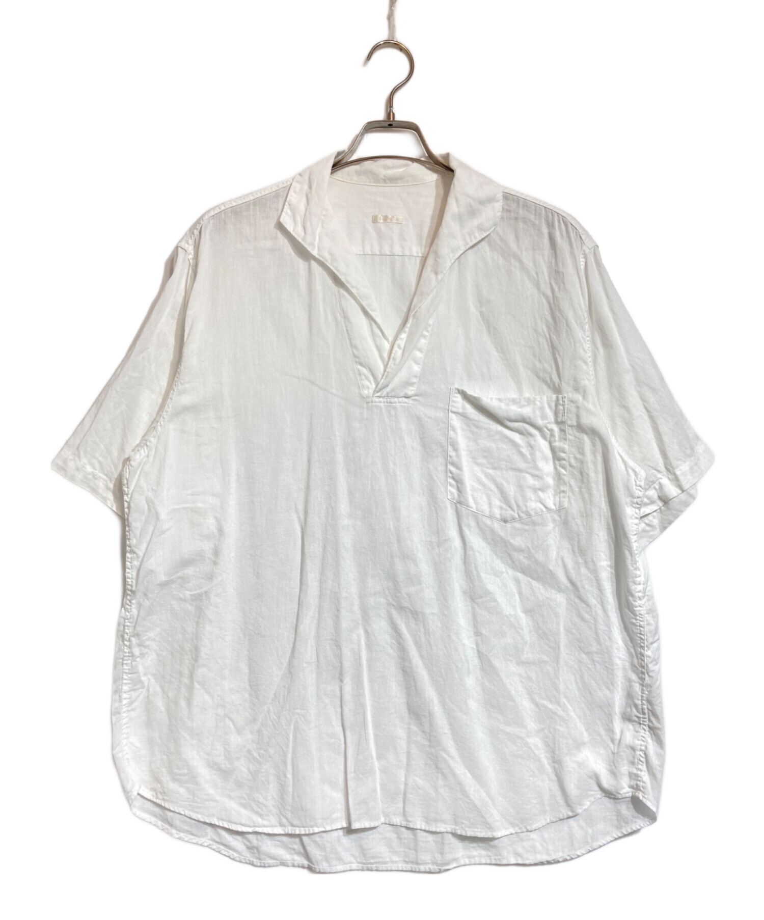 中古・古着通販】COMOLI (コモリ) ベタシャンスキッパーシャツ