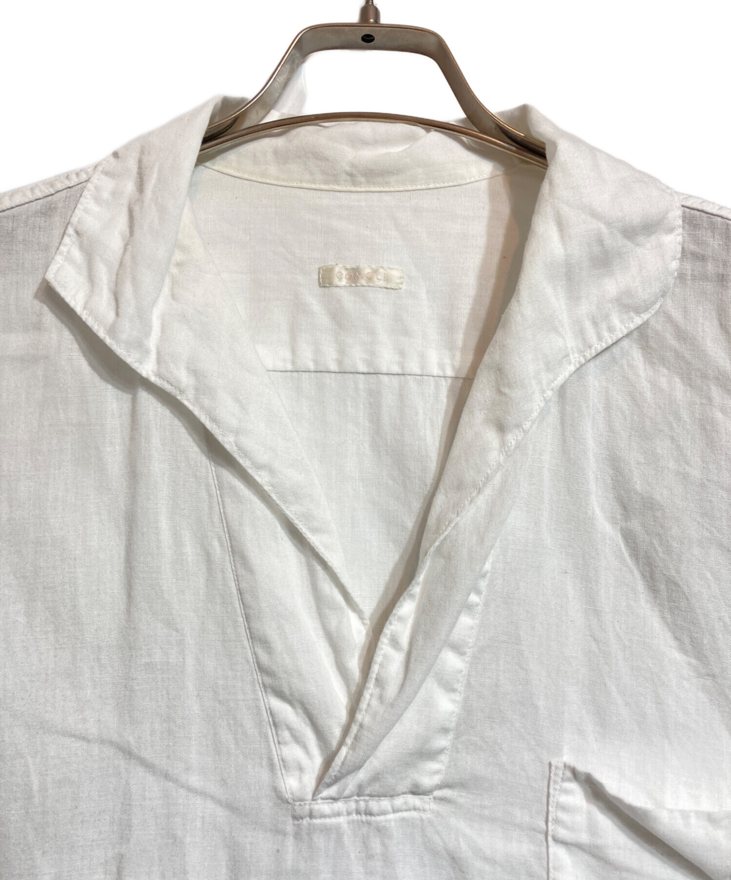 中古・古着通販】COMOLI (コモリ) ベタシャンスキッパーシャツ