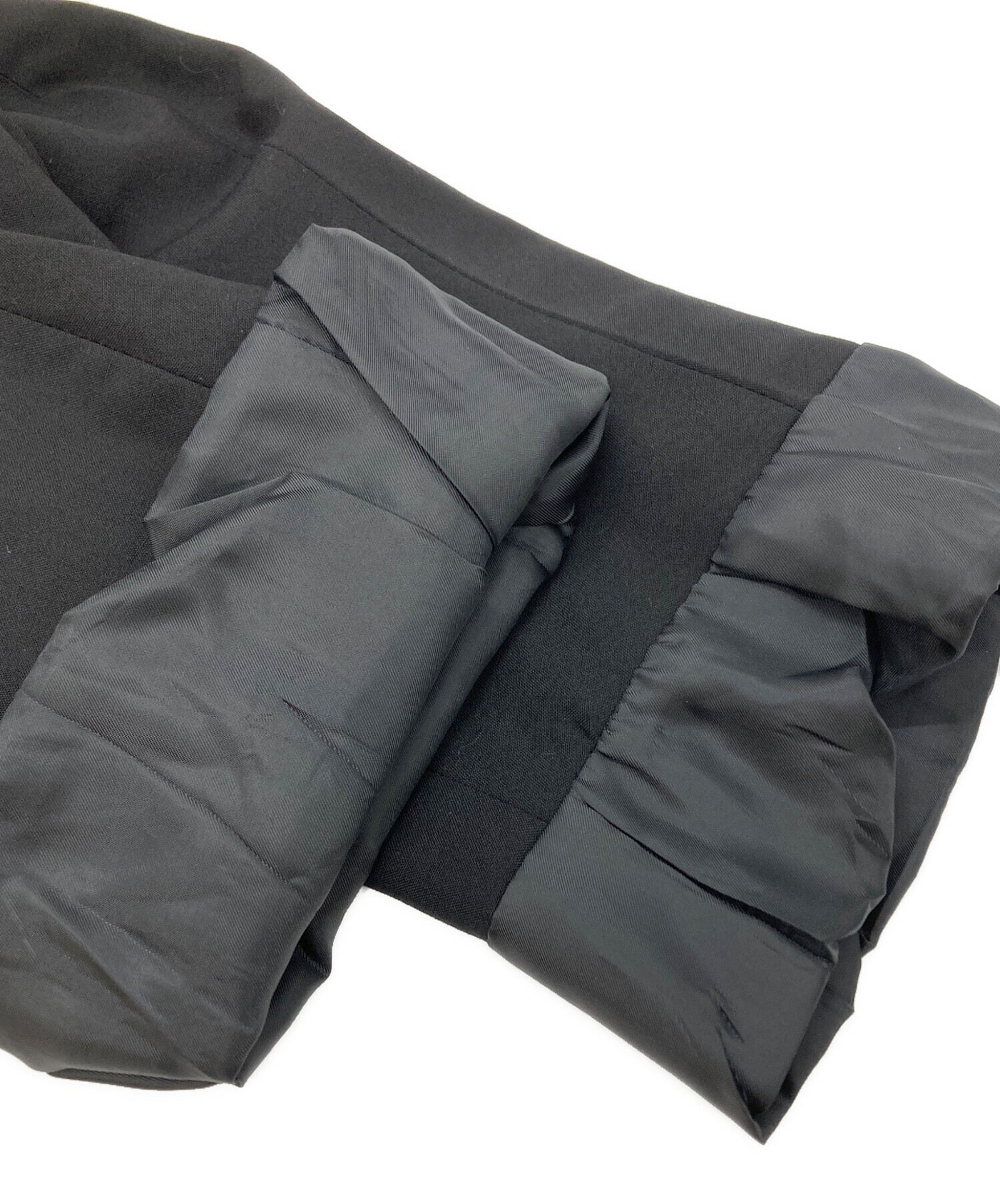 中古・古着通販】NEMETH (ネメス) 立体裁断パンツ ブラック サイズ:M