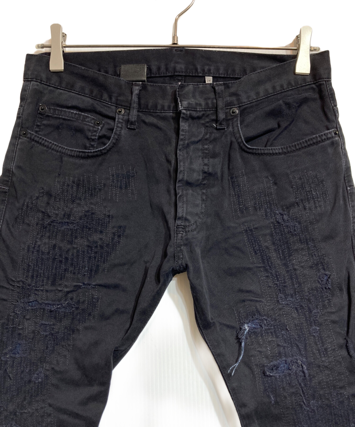Dior homme ディオールオム crush denim pants 28 中古・古着通販】Dior Homme (ディオール オム) クラッシュリペア