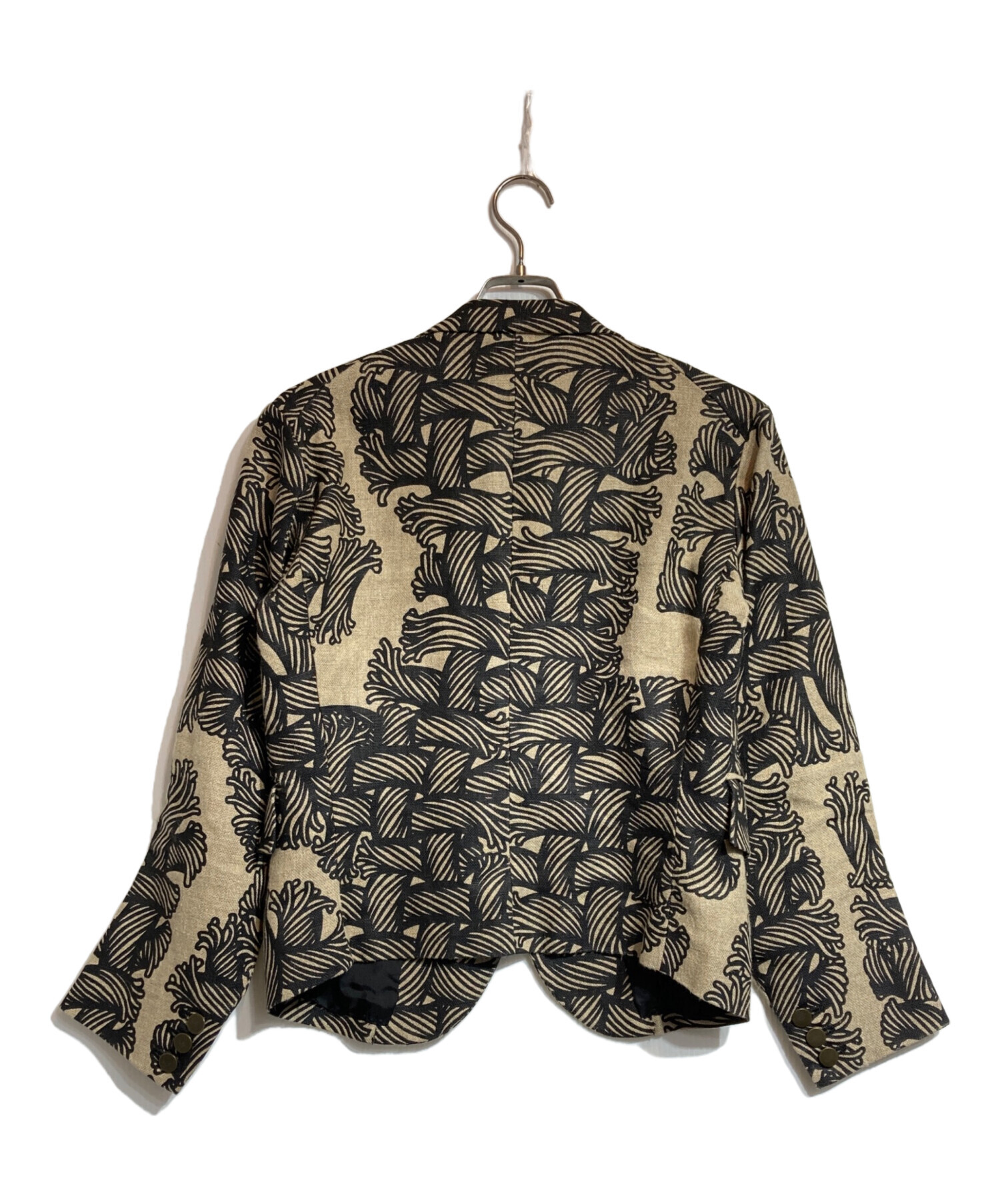 中古・古着通販】NEMETH (ネメス) ロープ柄立体裁断ジャケット