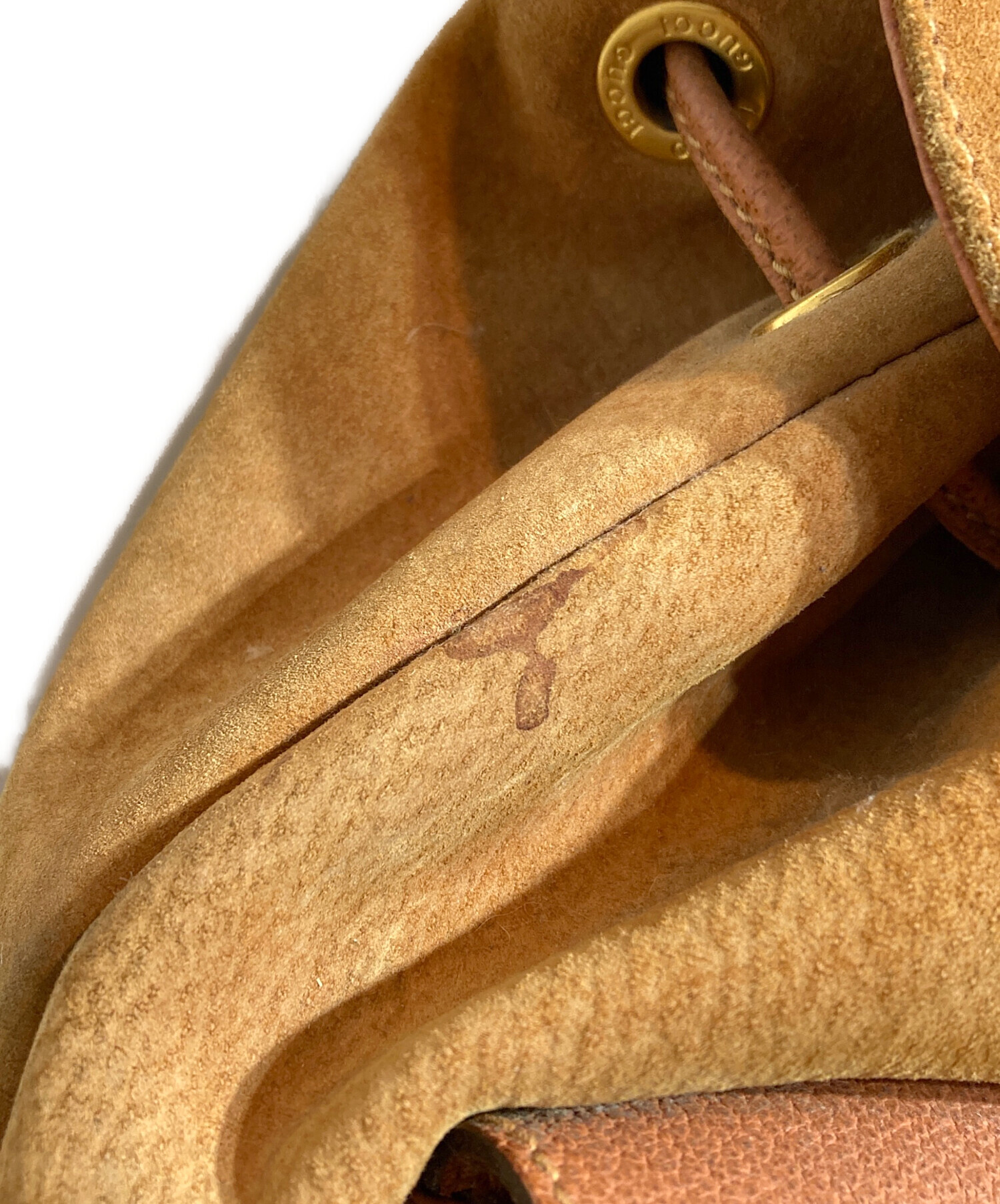 中古・古着通販】GUCCI (グッチ) バンブー×スエードリュック