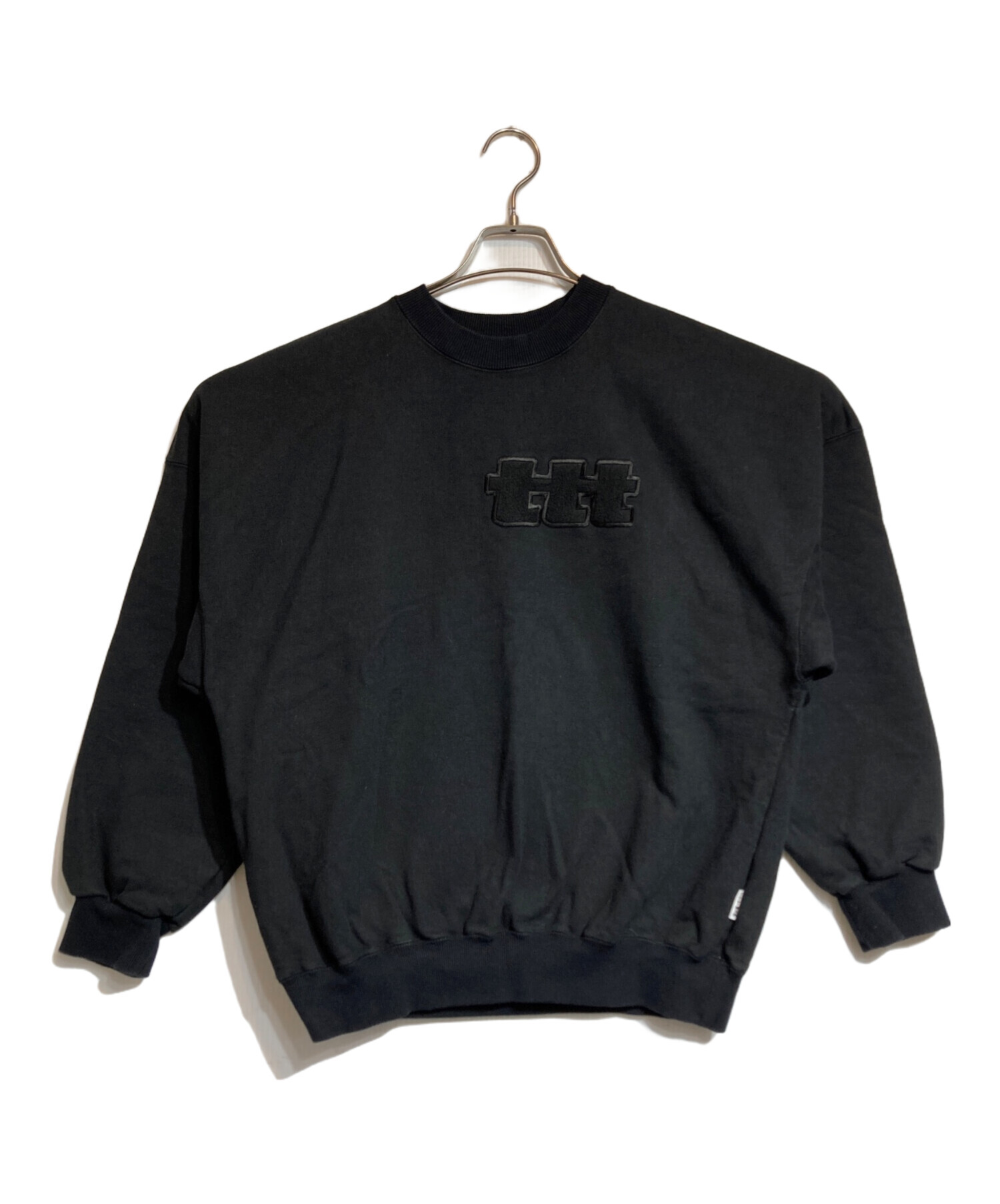 TTT MSW ブラック スウェット Mサイズ TTT MSW ブラック スウェット Mサイズ
