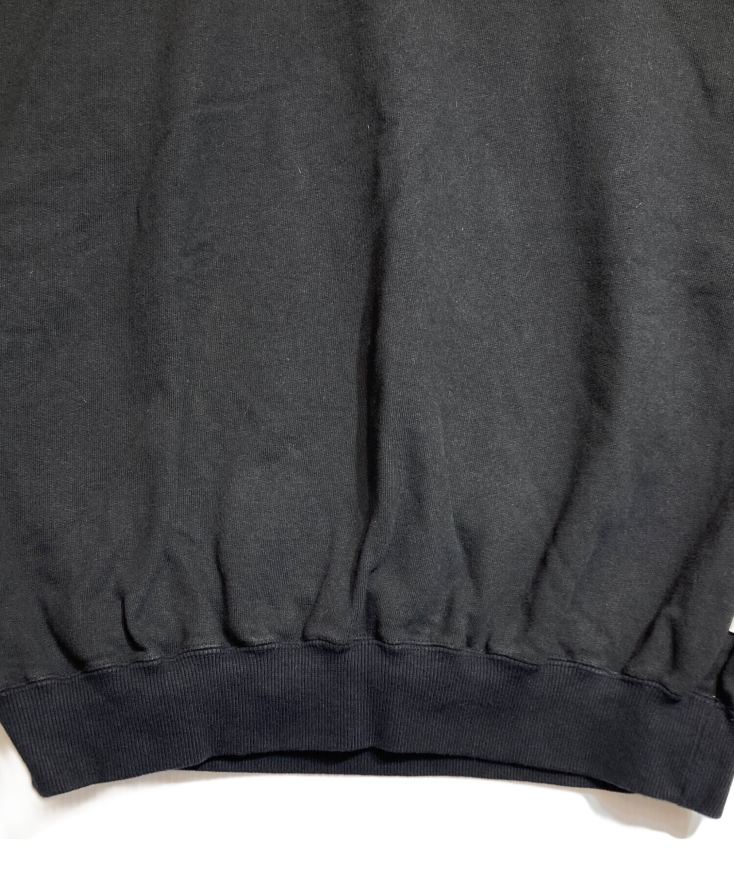 中古・古着通販】TTT MSW (ティー) ロゴスウェット ブラック サイズ:M