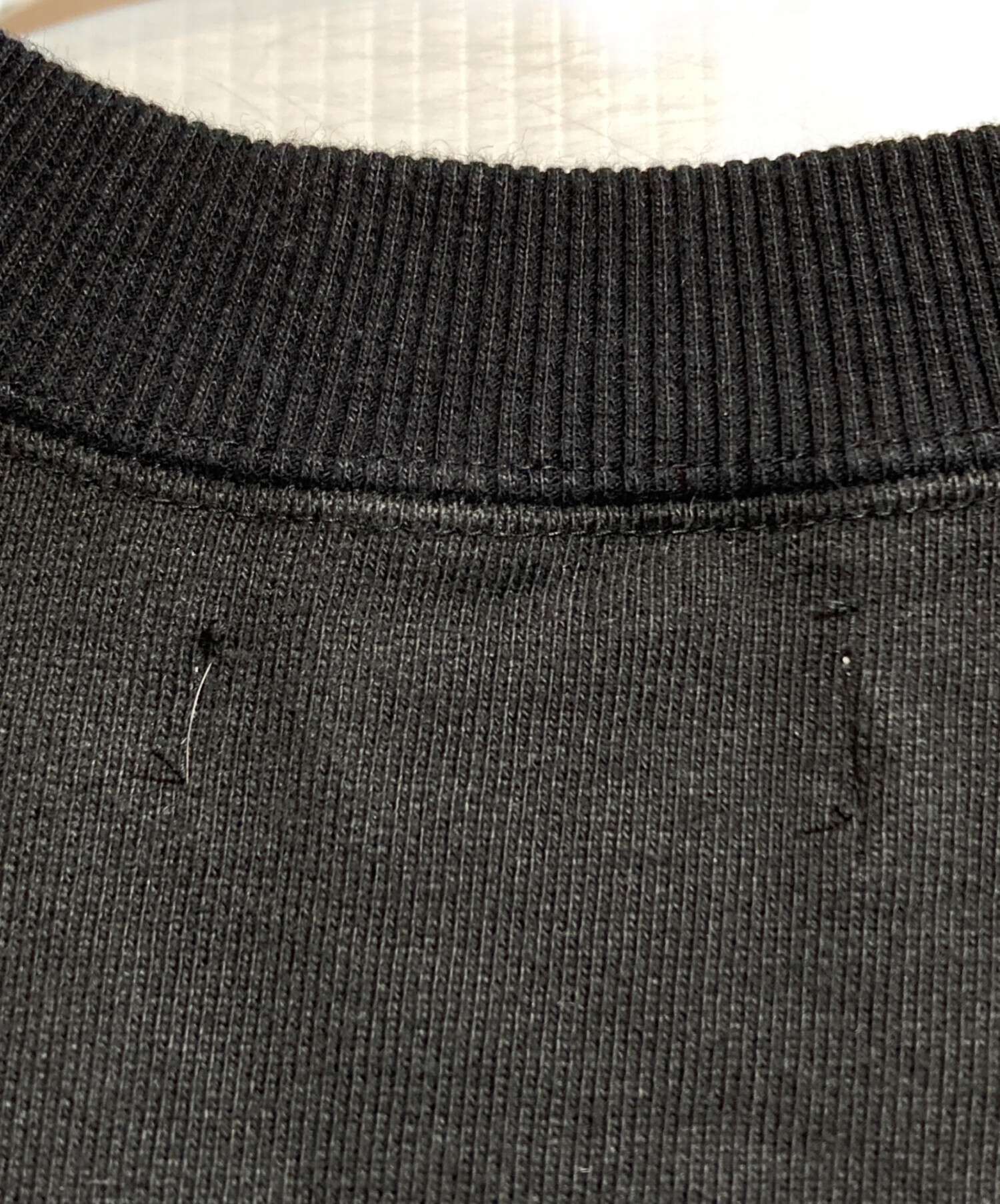 中古・古着通販】TTT MSW (ティー) ロゴスウェット ブラック サイズ:M