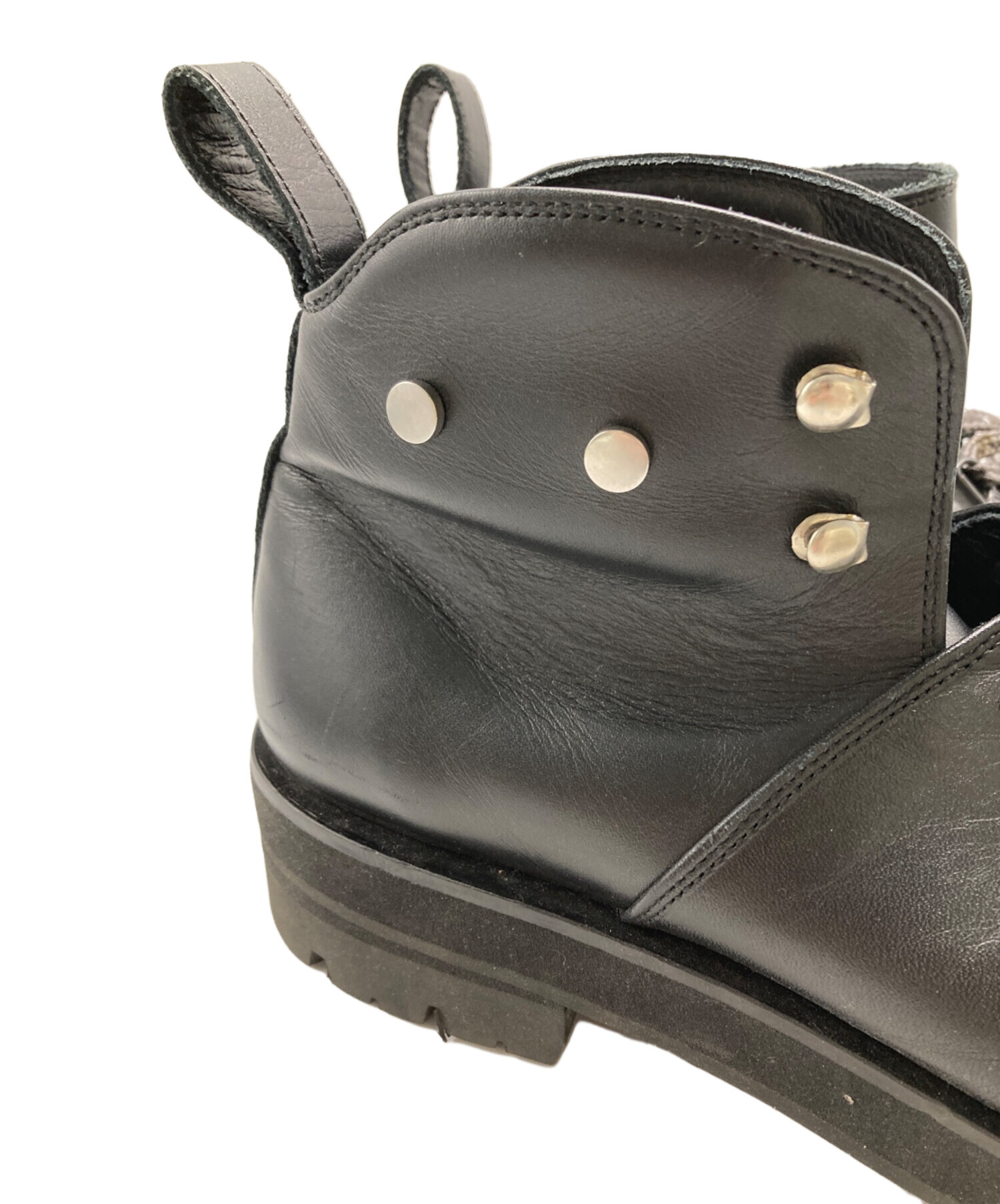 中古・古着通販】OUAT (オーユーエーティー) TEST BOOTS ブラック