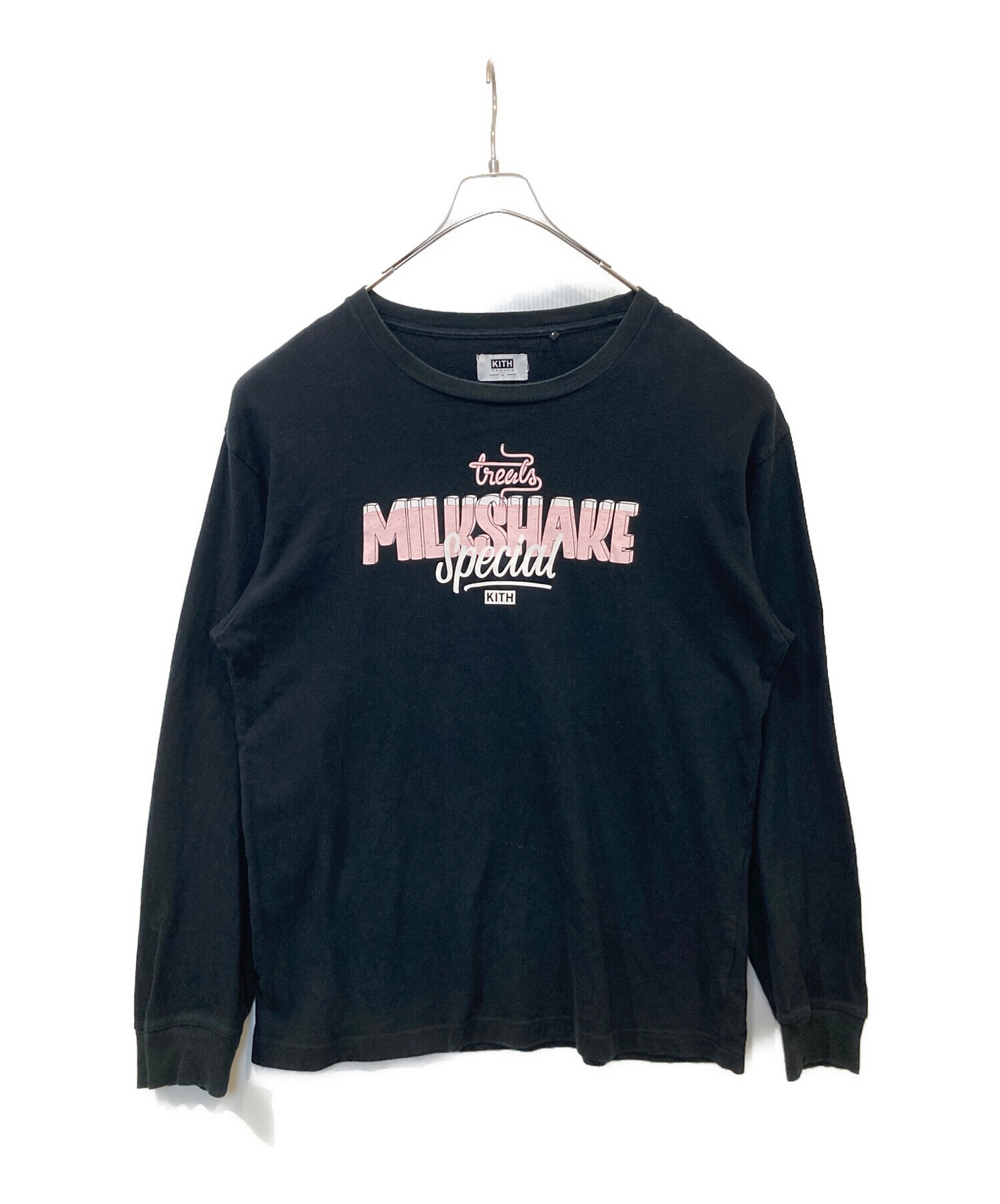中古・古着通販】KITH (キス) MILK SHAKE SPECIAL Tee ブラック サイズ
