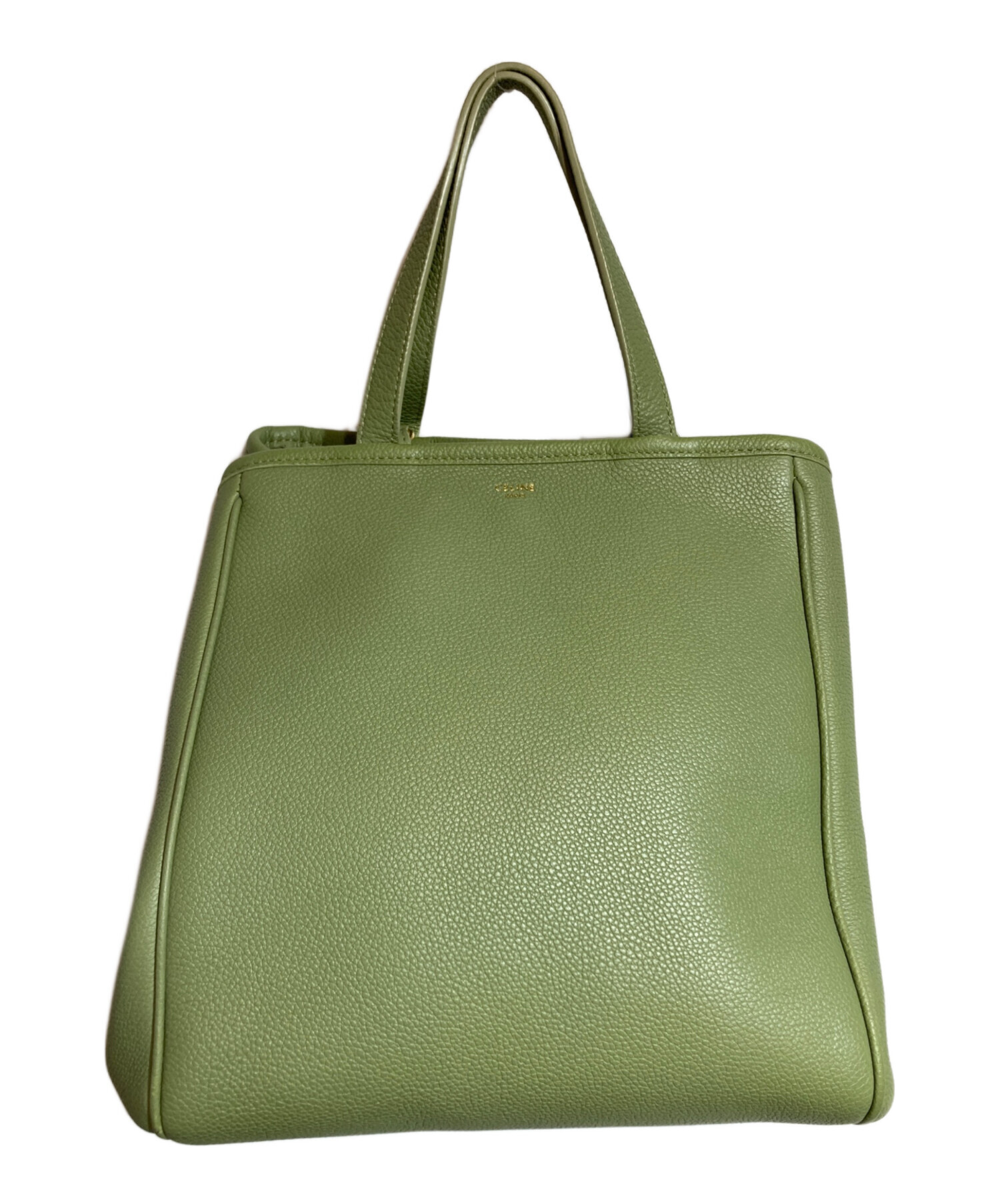 中古・古着通販】CELINE (セリーヌ) フォールドカバスモール グリーン 