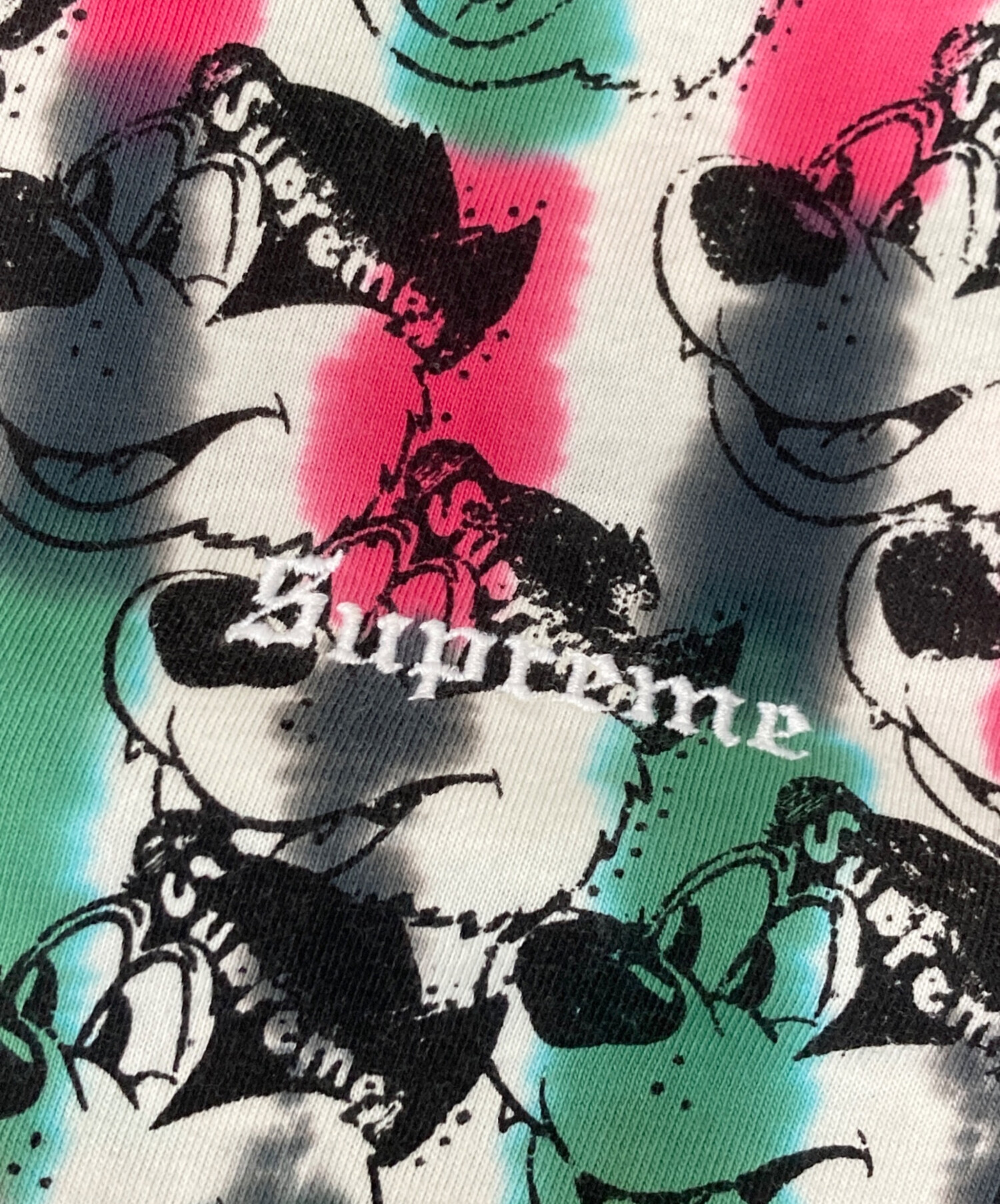 中古・古着通販】SUPREME (シュプリーム) Dyed Bear L/S Top ピンク 