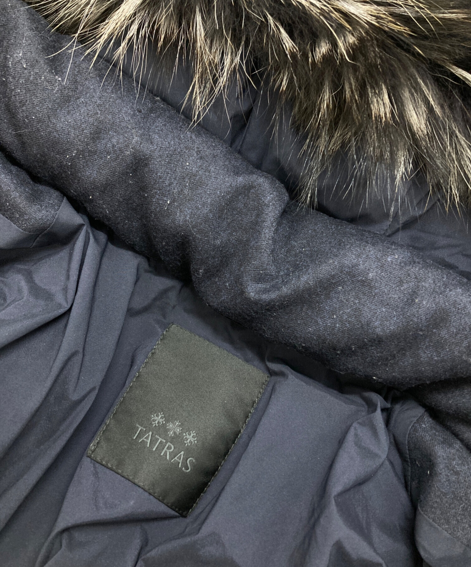 中古・古着通販】TATRAS (タトラス) LAVIANAダウンコート ネイビー 