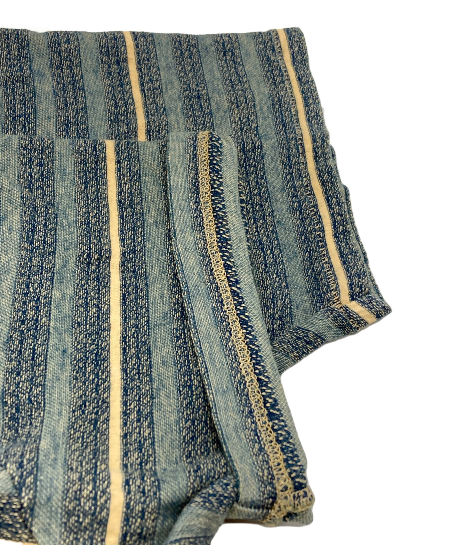 中古・古着通販】RRL (ダブルアールエル) インディゴ ストライプド T