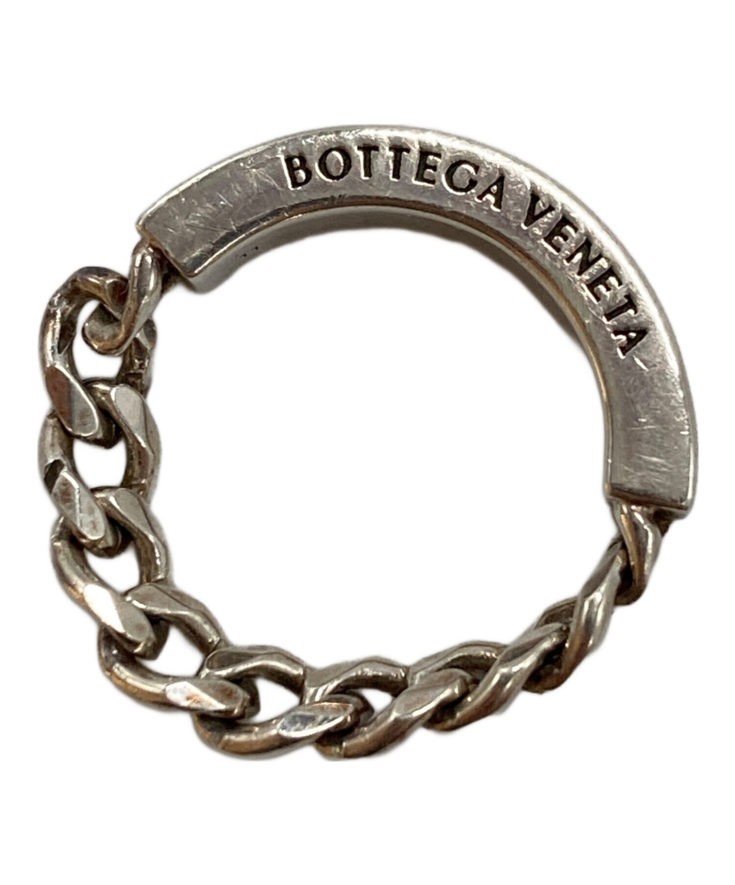 中古・古着通販】BOTTEGA VENETA (ボッテガベネタ) IDチェーンリング