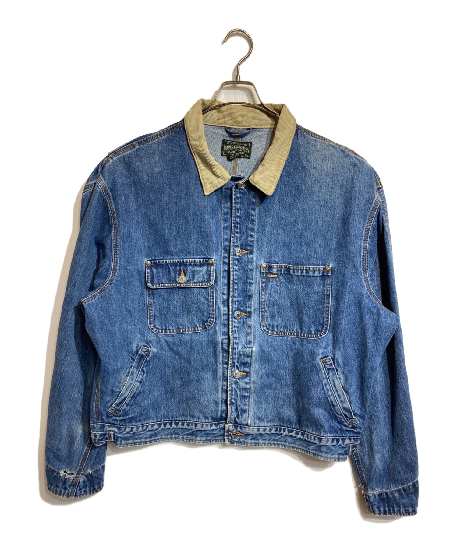 中古・古着通販】POLO COUNTRY (ポロカントリー) デニムジャケット