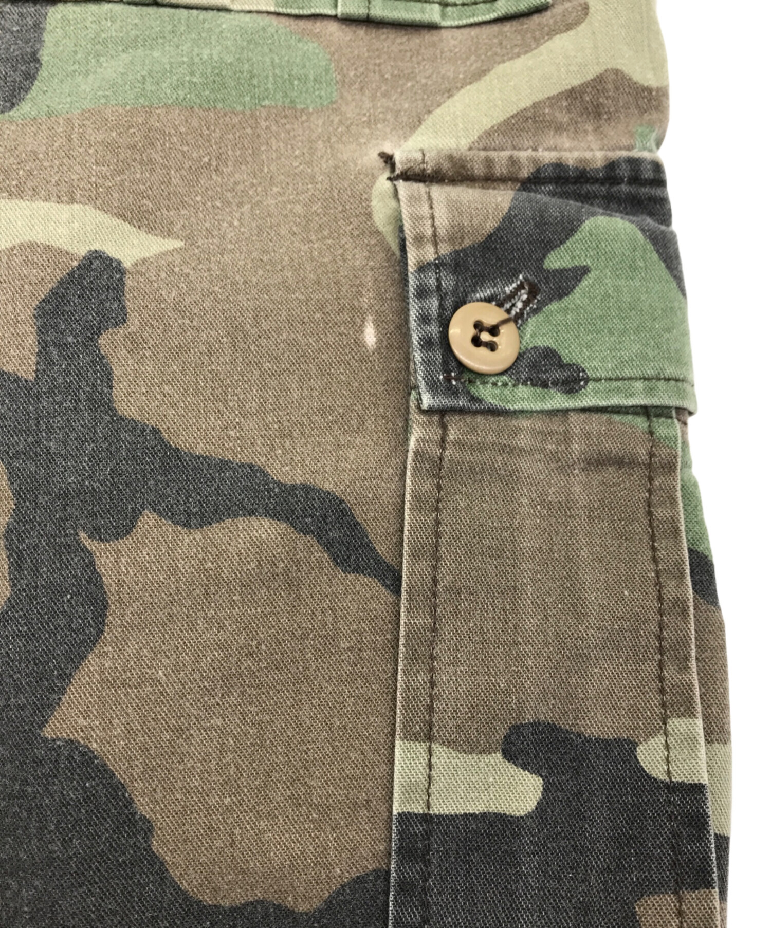 中古・古着通販】stussy (ステューシー) カモフラハーフパンツ
