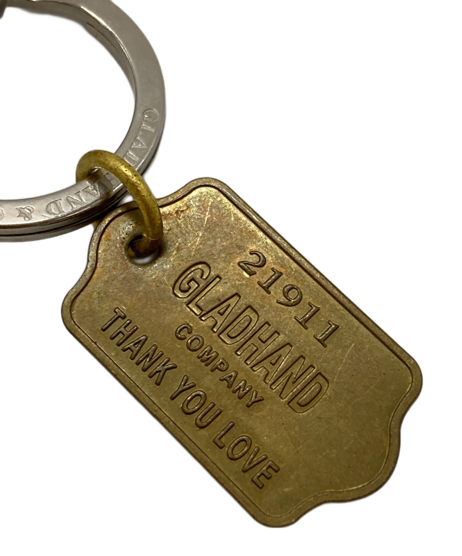 GLAD HAND グラッドハンド WHO PAYS キーホルダー 4個セット 中古・古着通販】GLAD HAND (グラッドハンド) SWIVEL SNAP KEY HOLDER