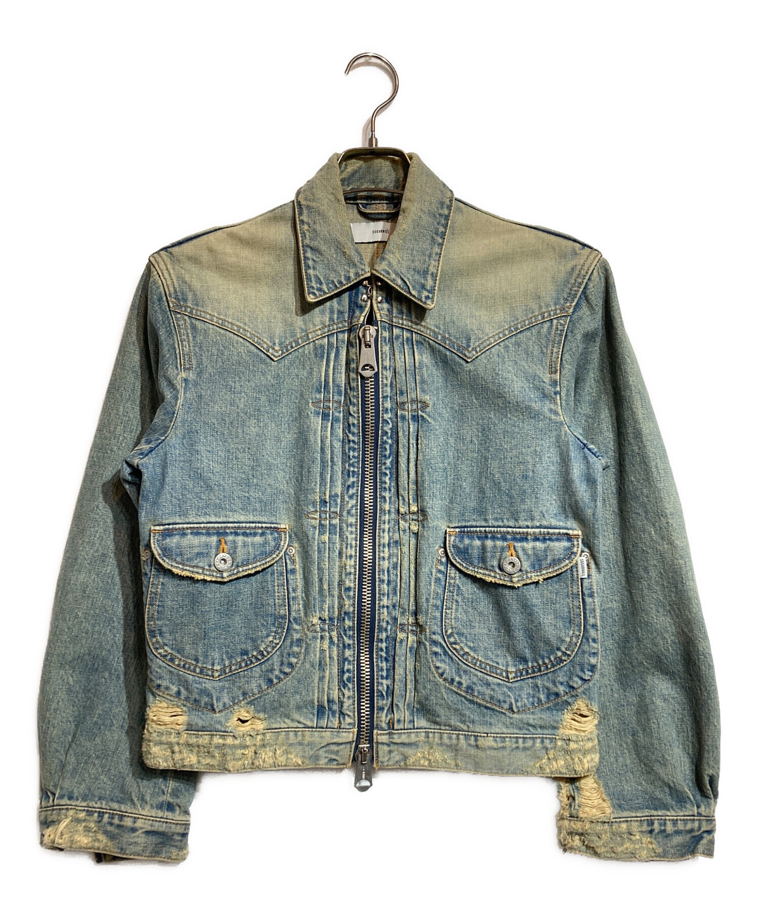 中古・古着通販】SUGARHILL (シュガーヒル) ZIP-UP DENIM