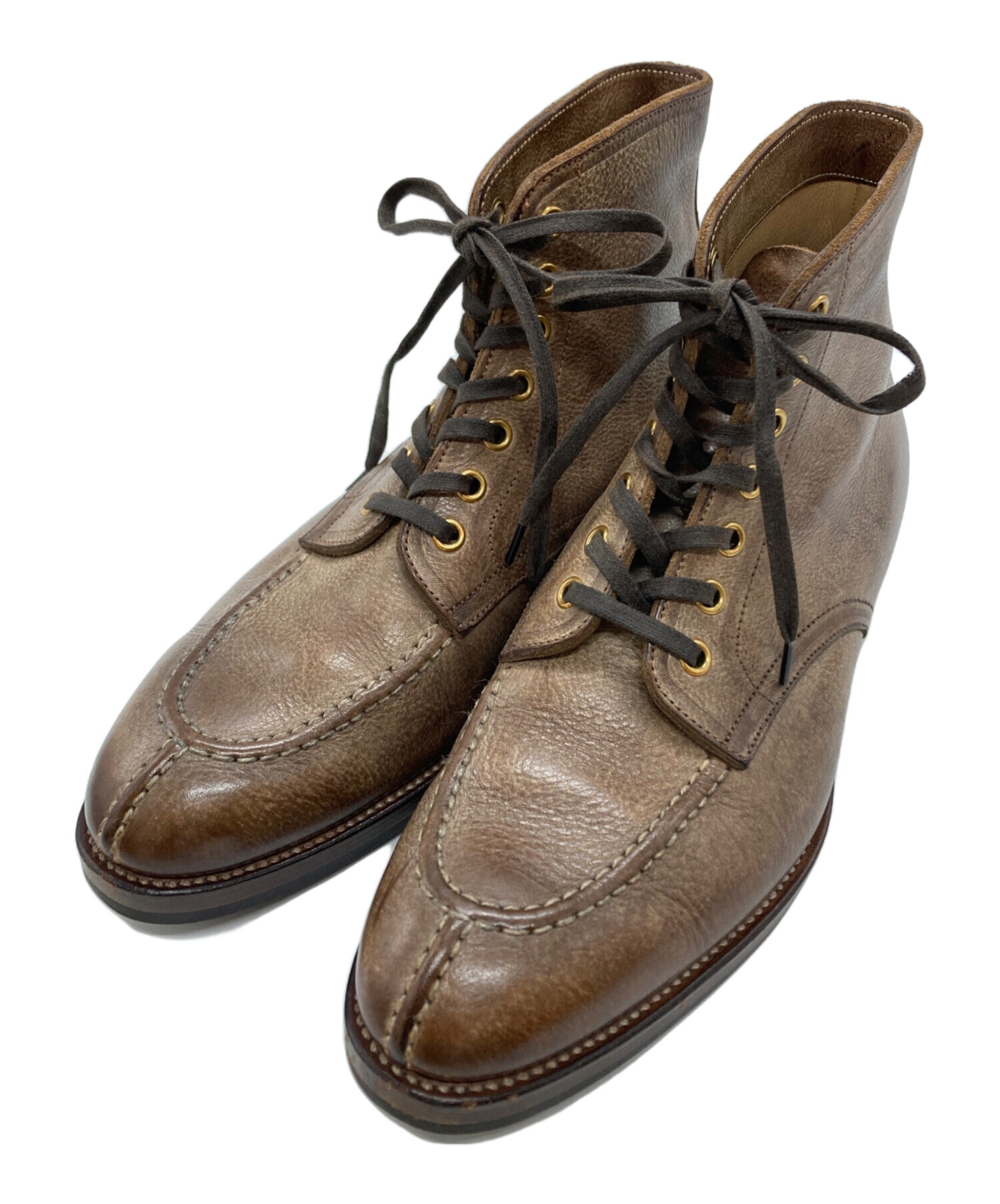 中古・古着通販】LEATHER PORT (レザーポート) アイアンブーツ 中古・古着通販】LEATHER PORT (レザーポート) アイアンブーツ