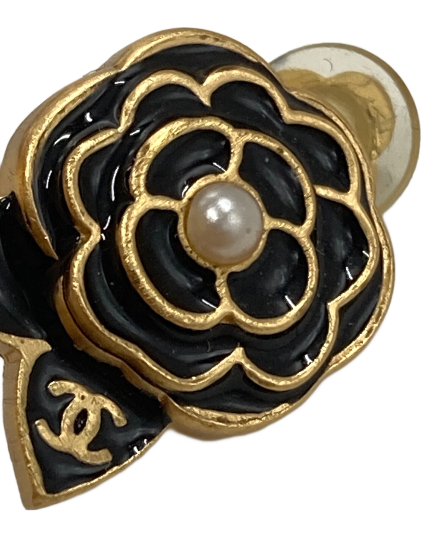 中古・古着通販】CHANEL (シャネル) ココマーク×カメリアイヤリング