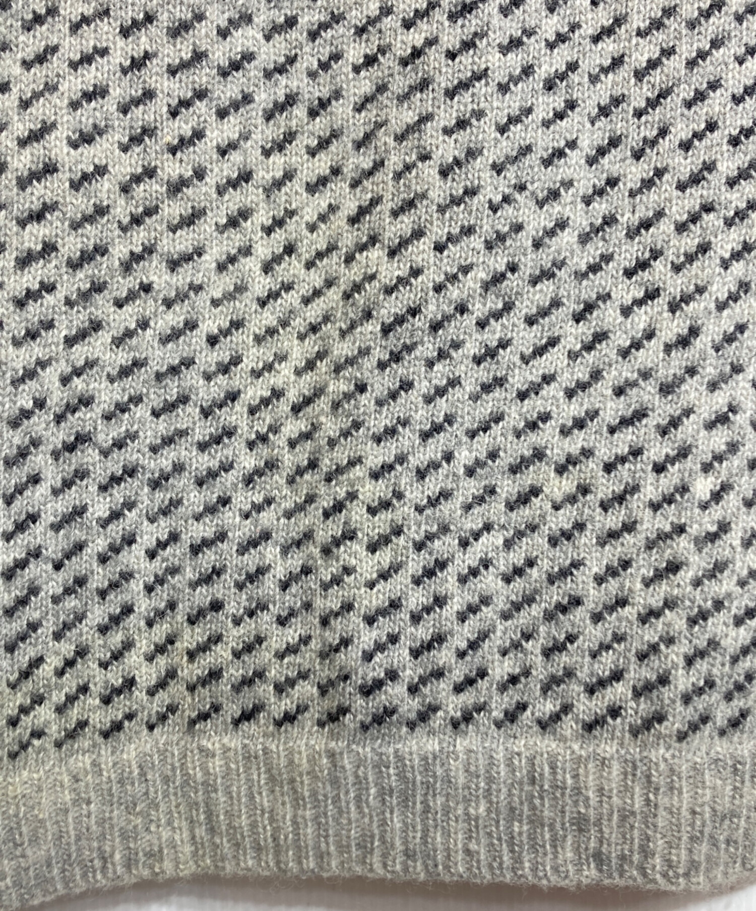 中古・古着通販】L.L.Bean (エルエルビーン) バーズアイニット グレー