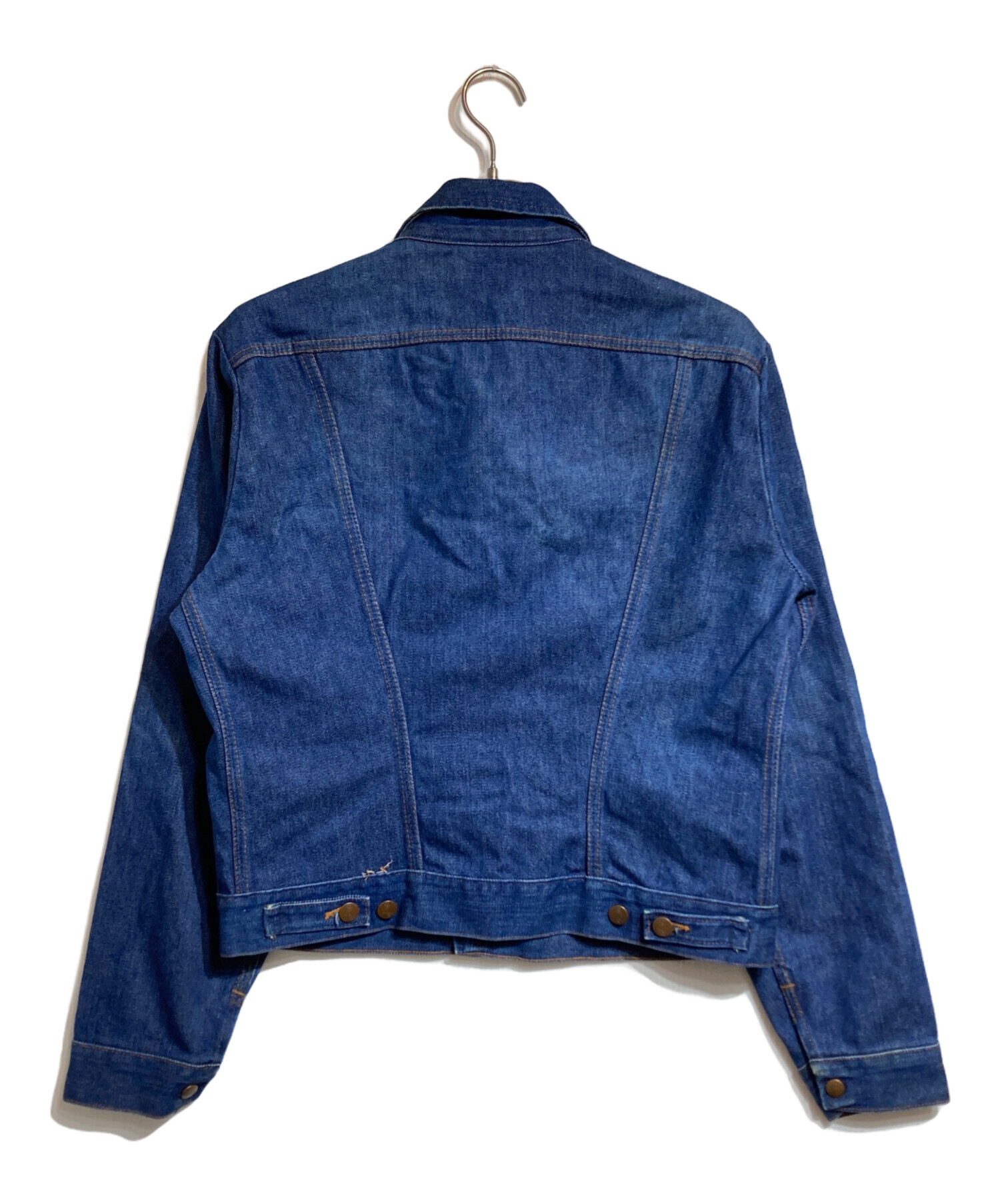 Wrangler デニムジャケット サイズ40 中古・古着通販】Wrangler (ラングラー) デニムジャケット インディゴ