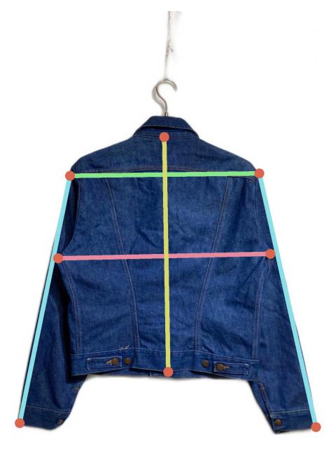 中古・古着通販】Wrangler (ラングラー) デニムジャケット インディゴ