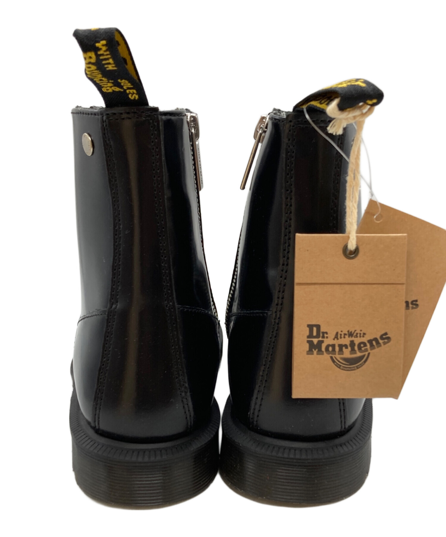 ドクターマーチン BUTTERO DURROW ZIP ブラック 中古・古着通販】Dr.Martens (ドクターマーチン) BUTTERO DURROW ZIP