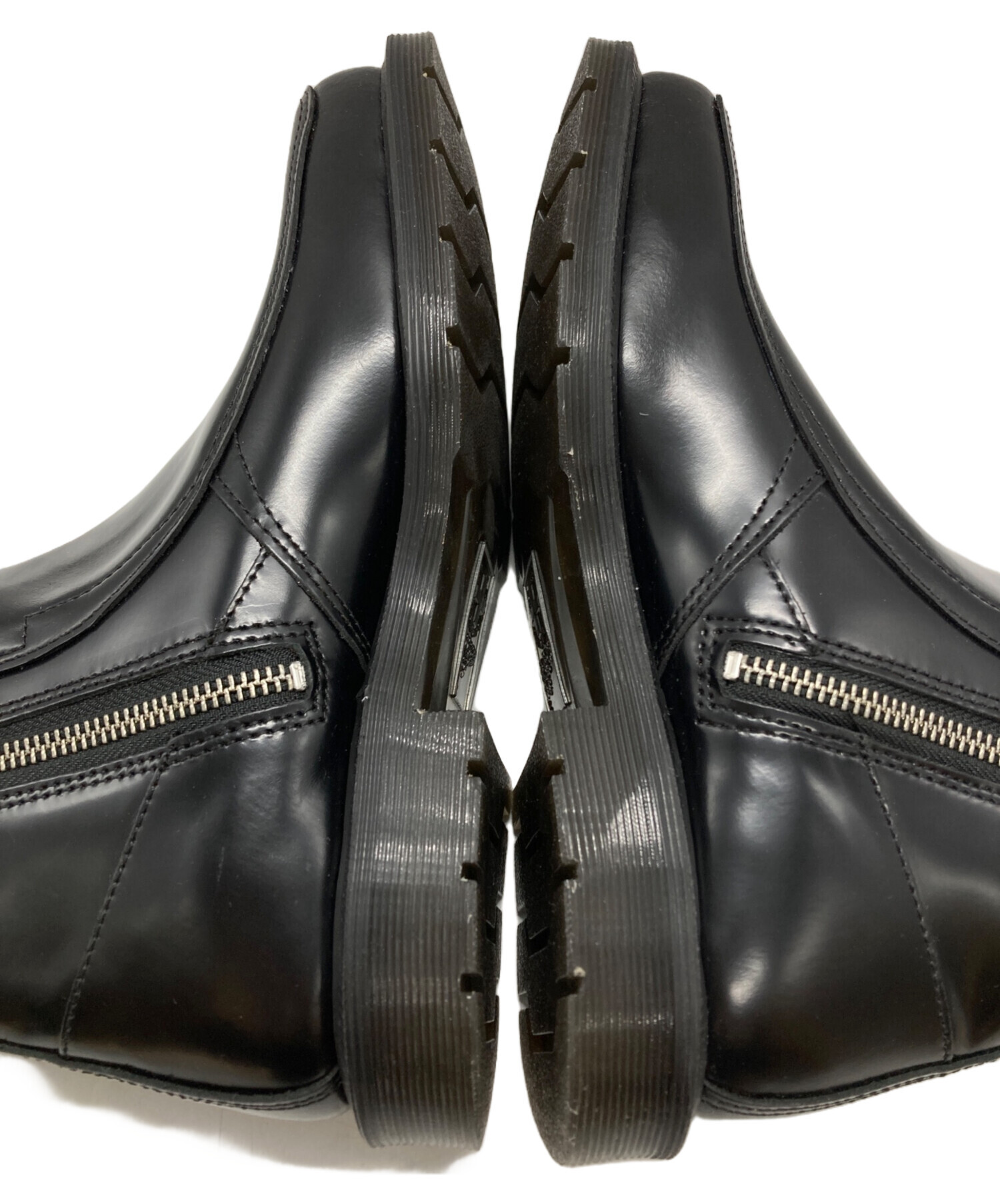 ドクターマーチン BUTTERO DURROW ZIP ブラック 中古・古着通販】Dr.Martens (ドクターマーチン) BUTTERO DURROW ZIP