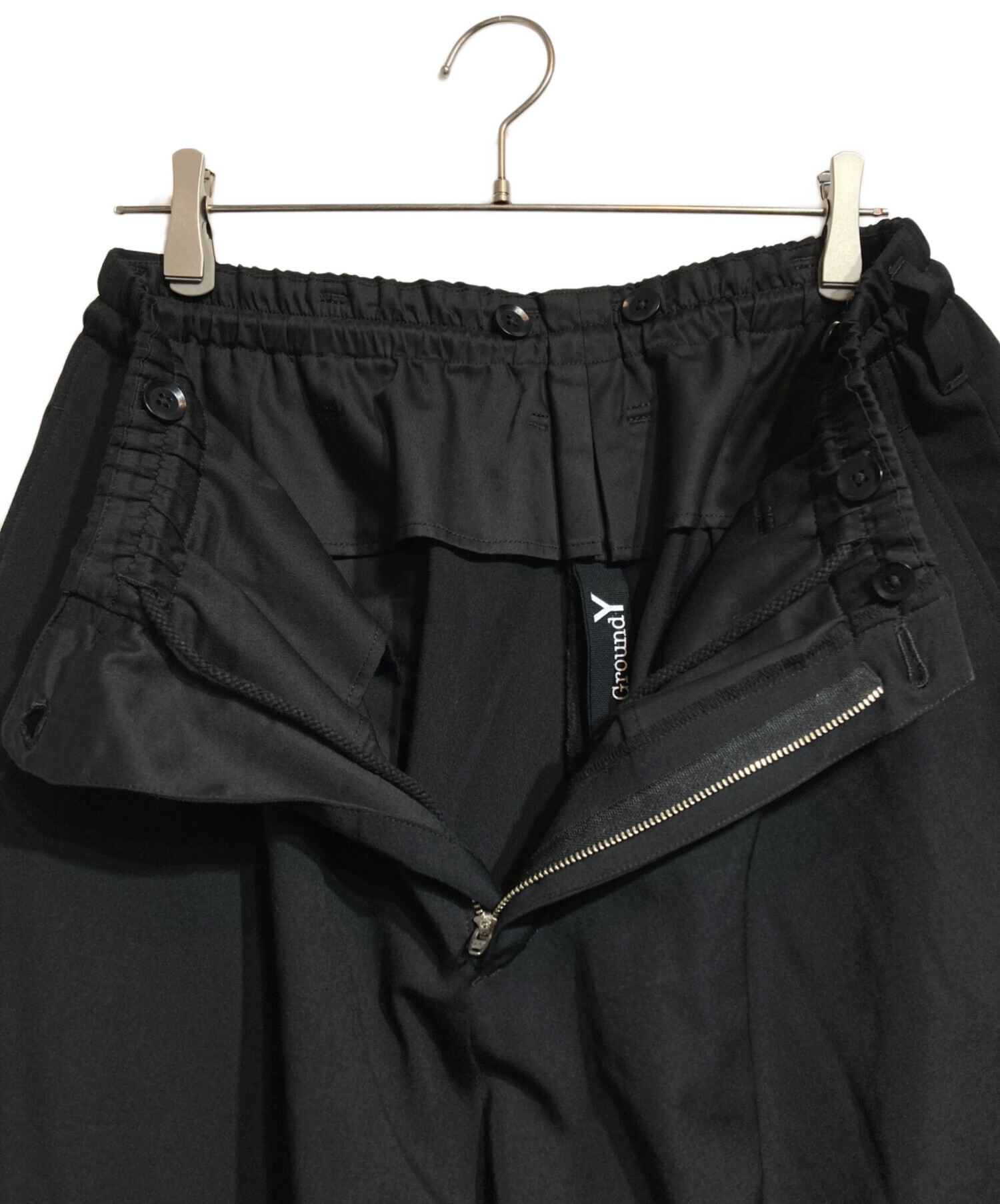 中古・古着通販】GROUND Y (グラウンドワイ) WOOL GABARDINE INSEAM 