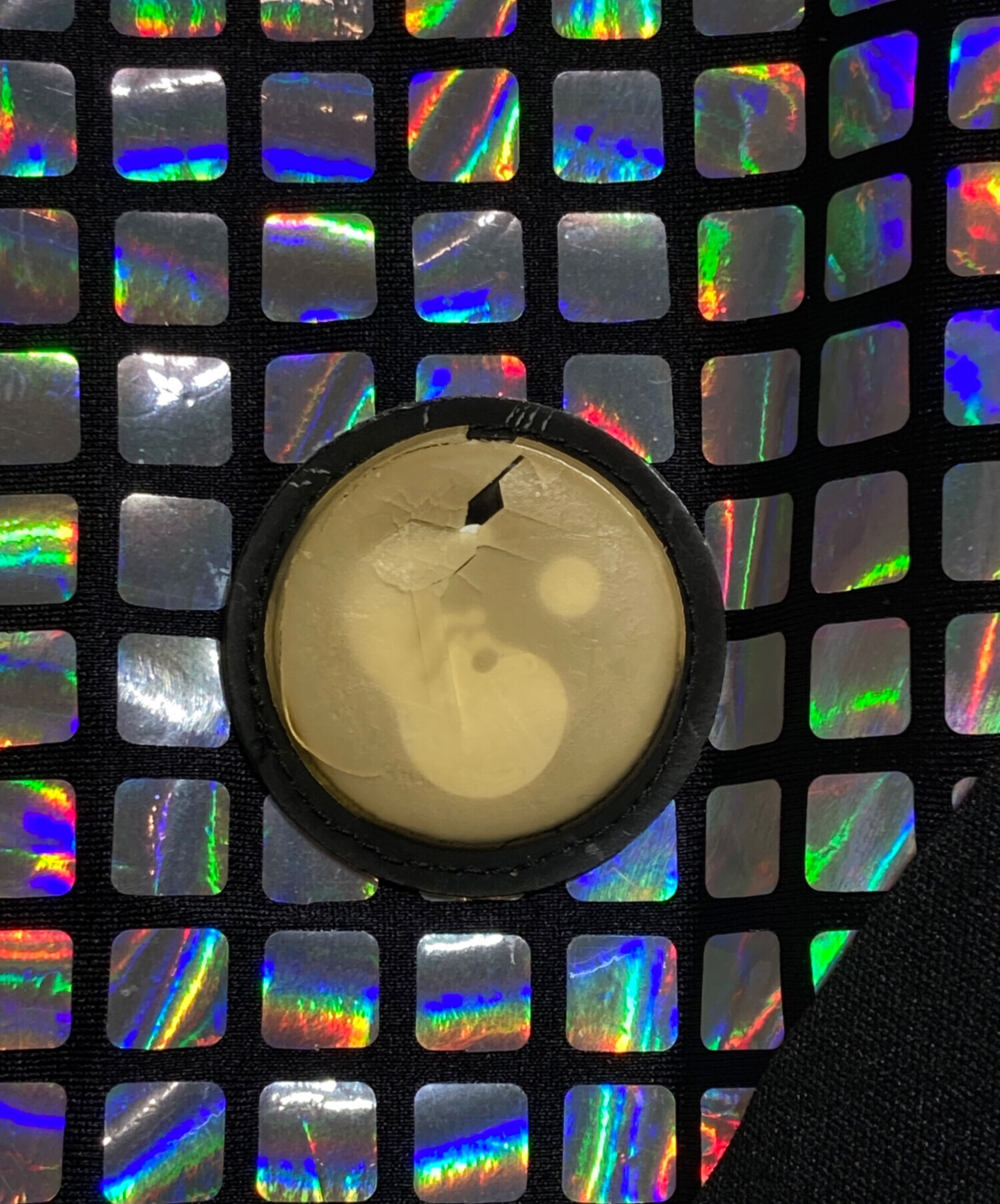 中古・古着通販】FOTUS (フェトウス) ホログラムジップワンピース