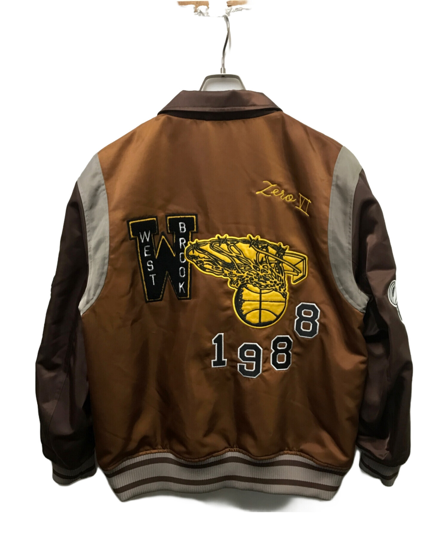 中古・古着通販】NIKE (ナイキ) M J WESTBROOK HTG VAR JKT ブラウン 