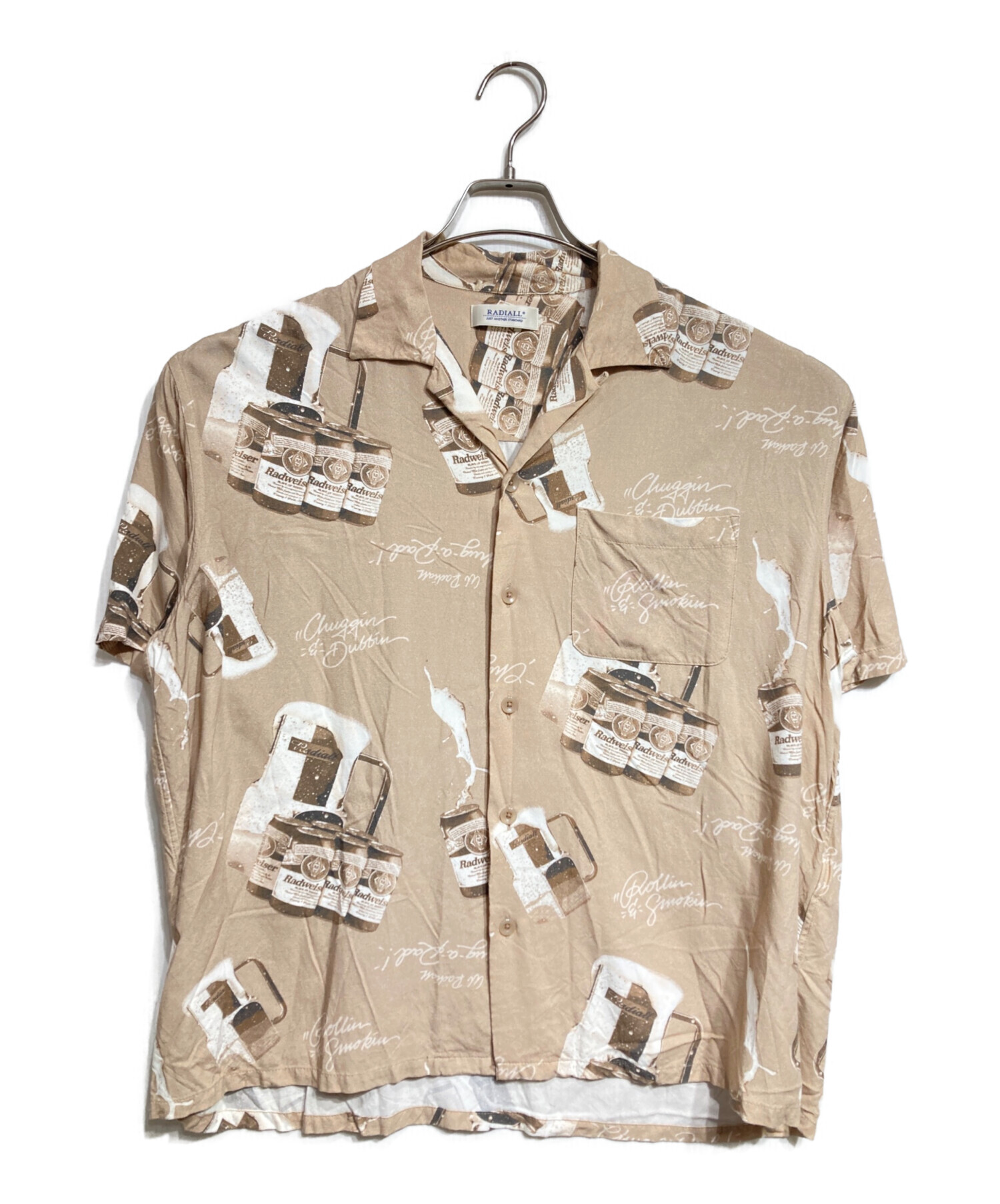 中古・古着通販】RADIALL (ラディアル) RAGER OPEN COLLARED SHIRT S/S