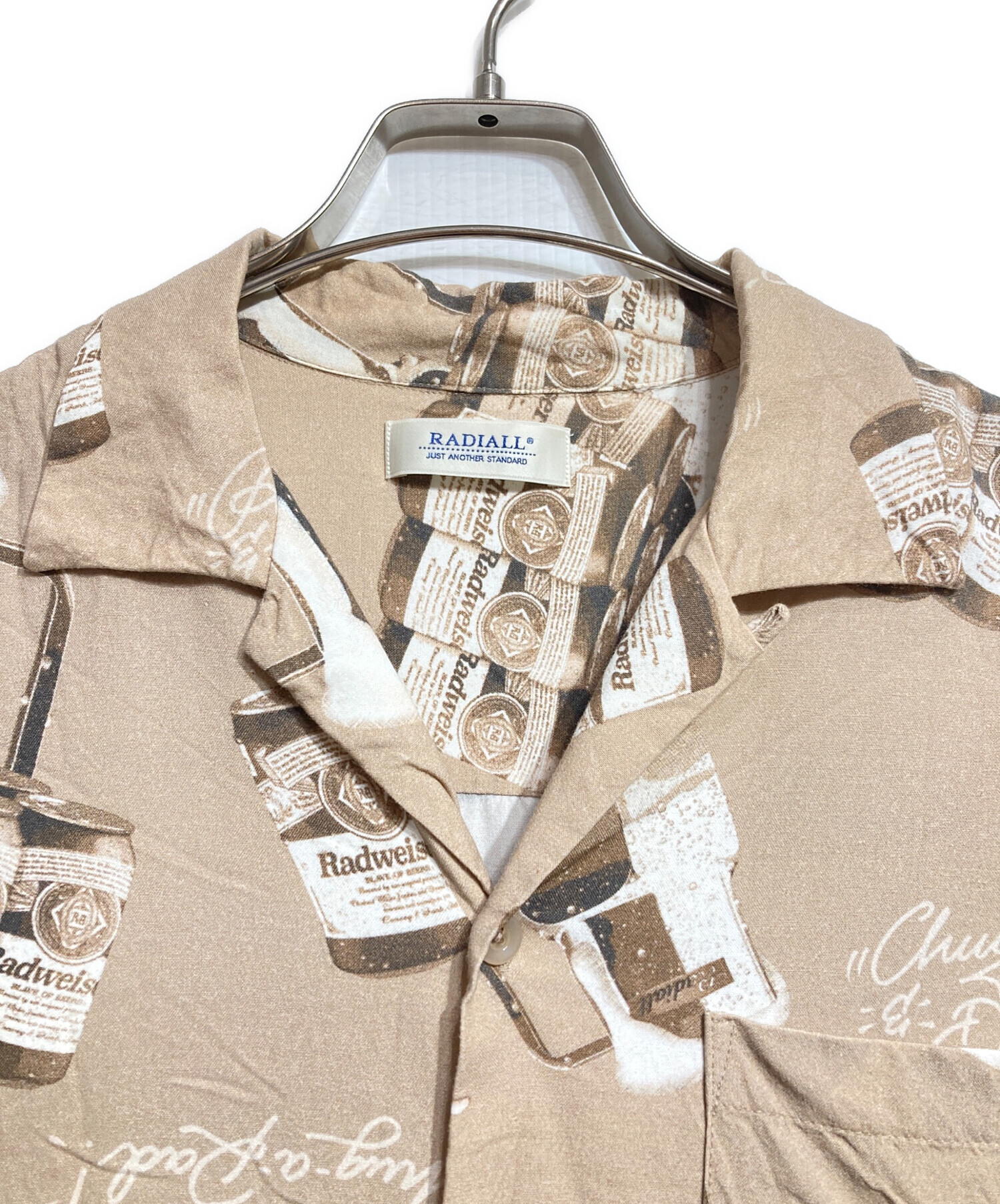 中古・古着通販】RADIALL (ラディアル) RAGER OPEN COLLARED SHIRT S/S