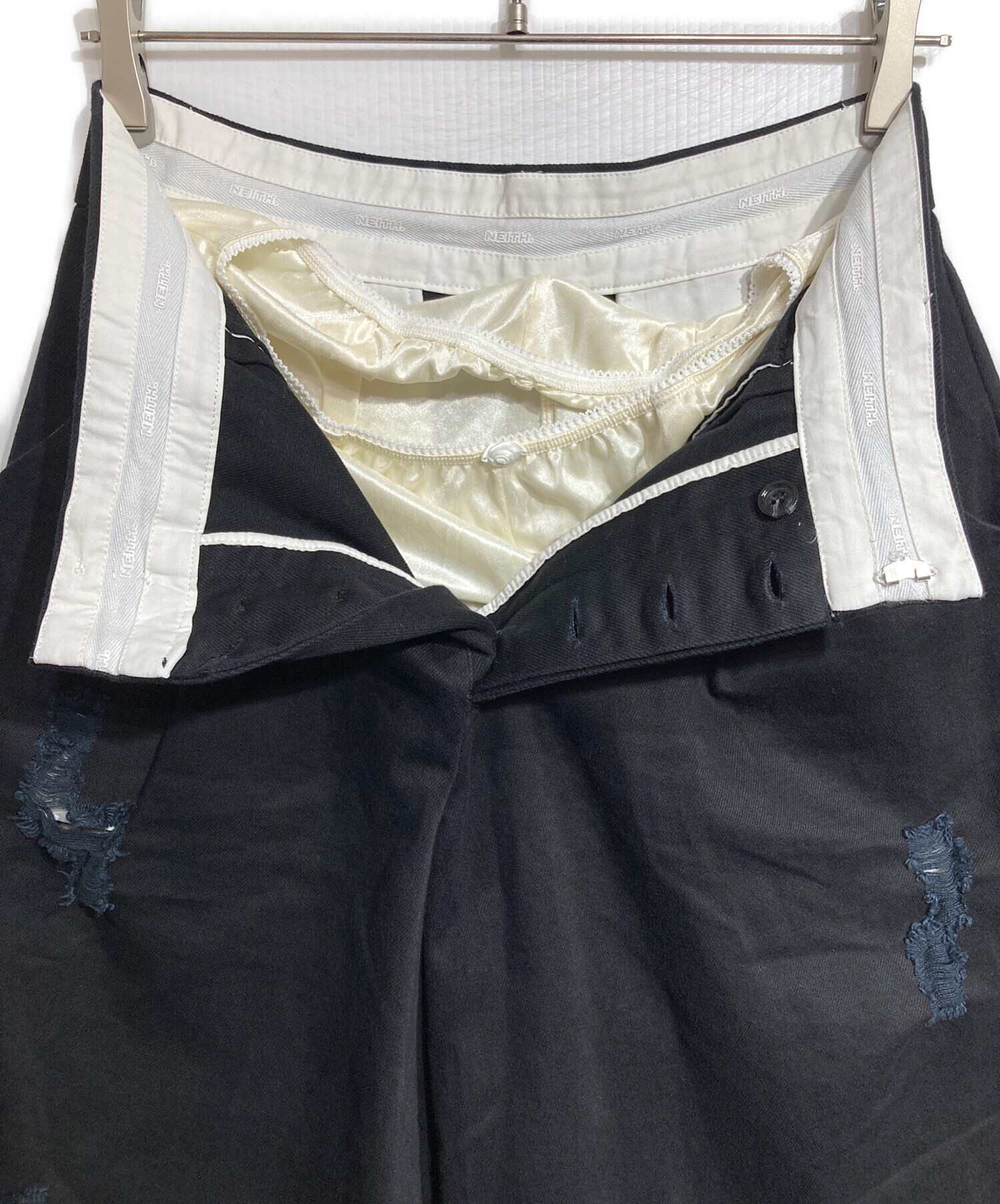 中古・古着通販】neith tokyo (ネイス) Twill Lingerie Half Pants