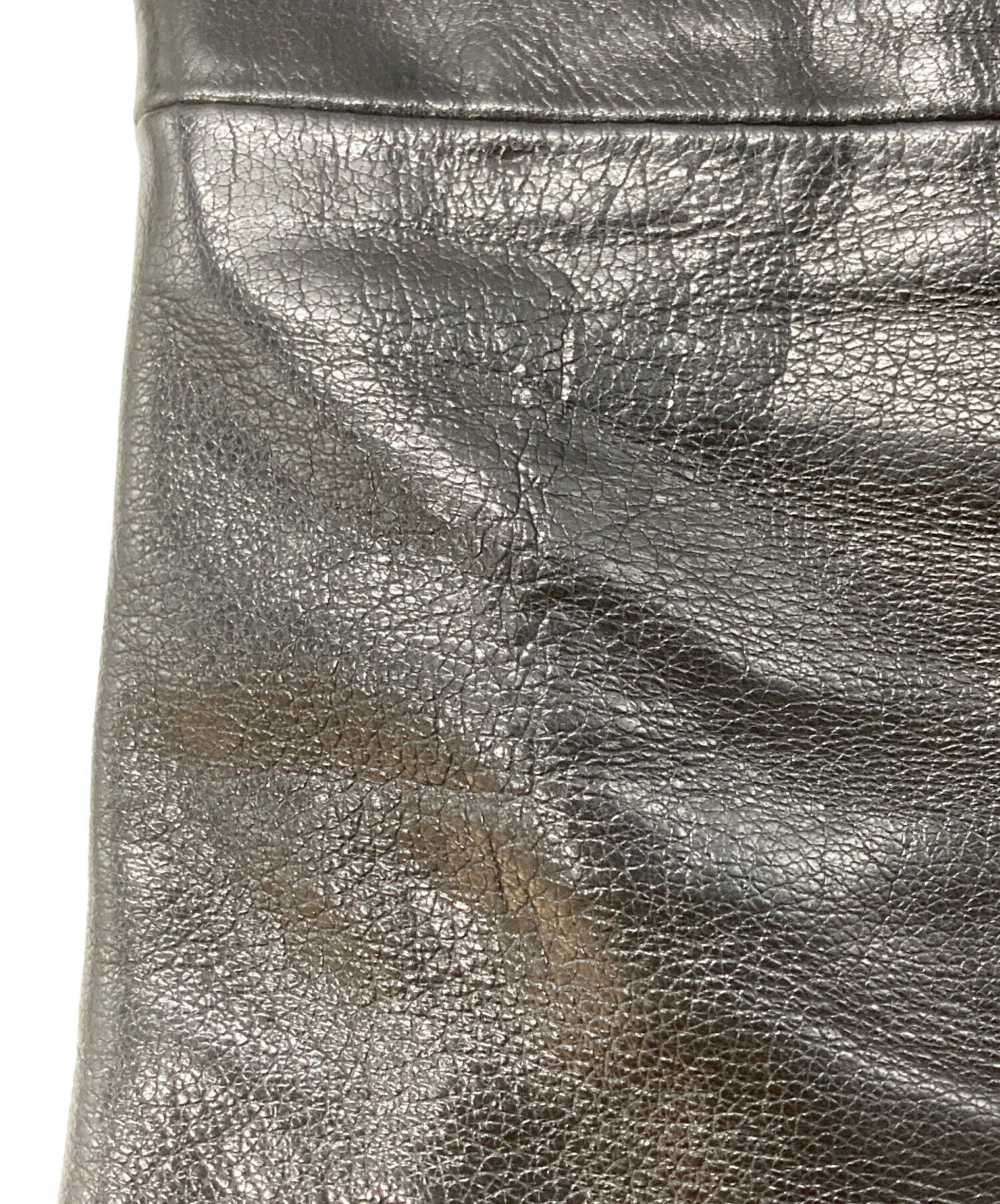 MIUMIUレザーパンツ