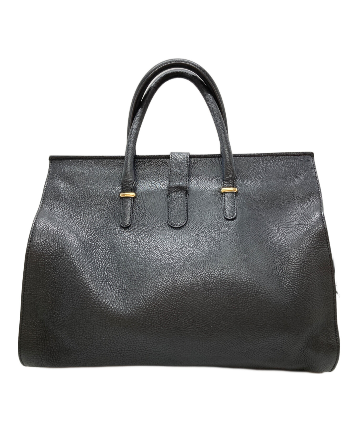 BALENCIAGA ブラックレザートートバッグ BALENCIAGA ブラックレザー