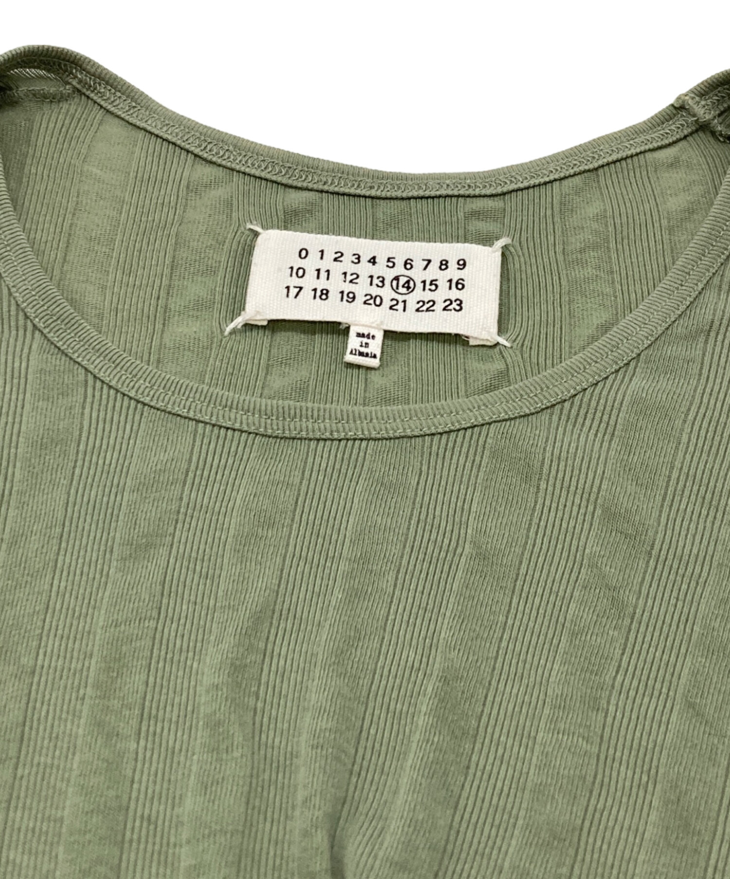 中古・古着通販】MARTIN MARGIELA (マルタン・マルジェラ) リブTee