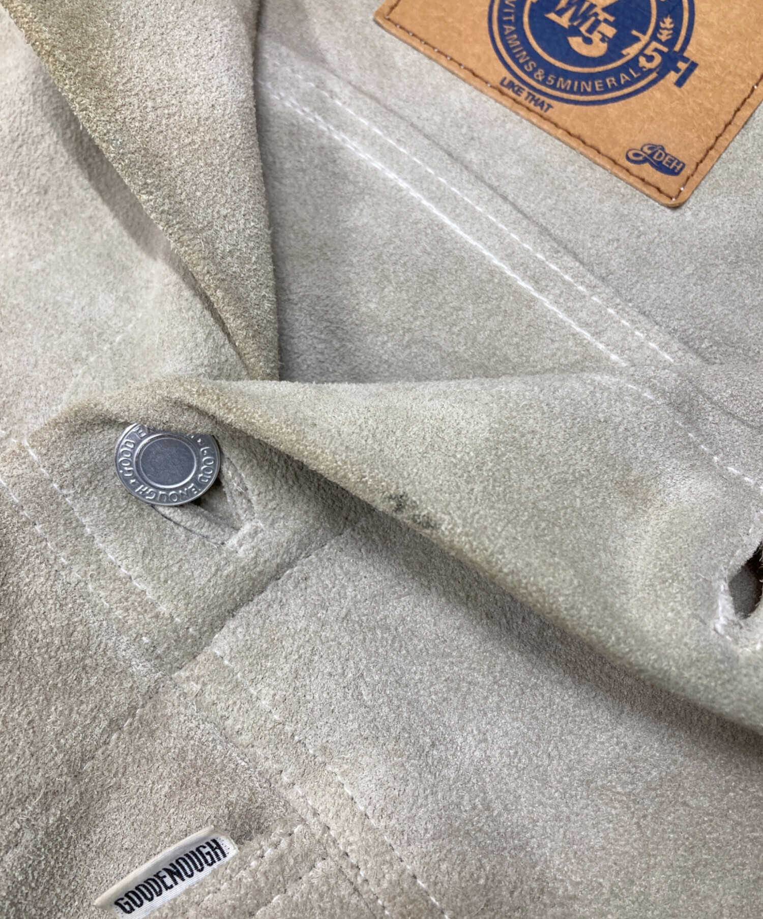 中古・古着通販】GOODENOUGH (グッドイナフ) 3rd TYPEスエード