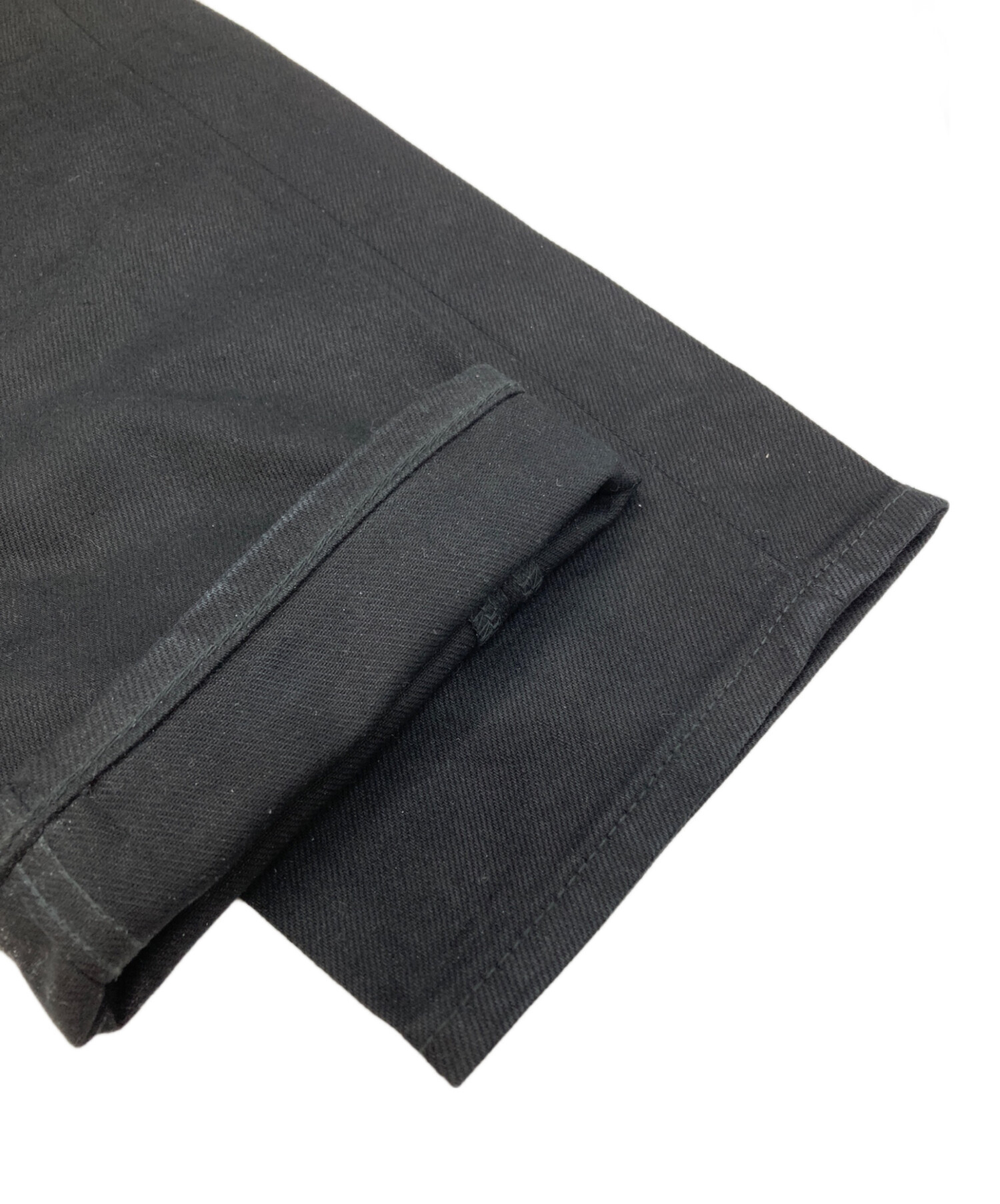 中古・古着通販】CELINE (セリーヌ) ブラックコットンデニム