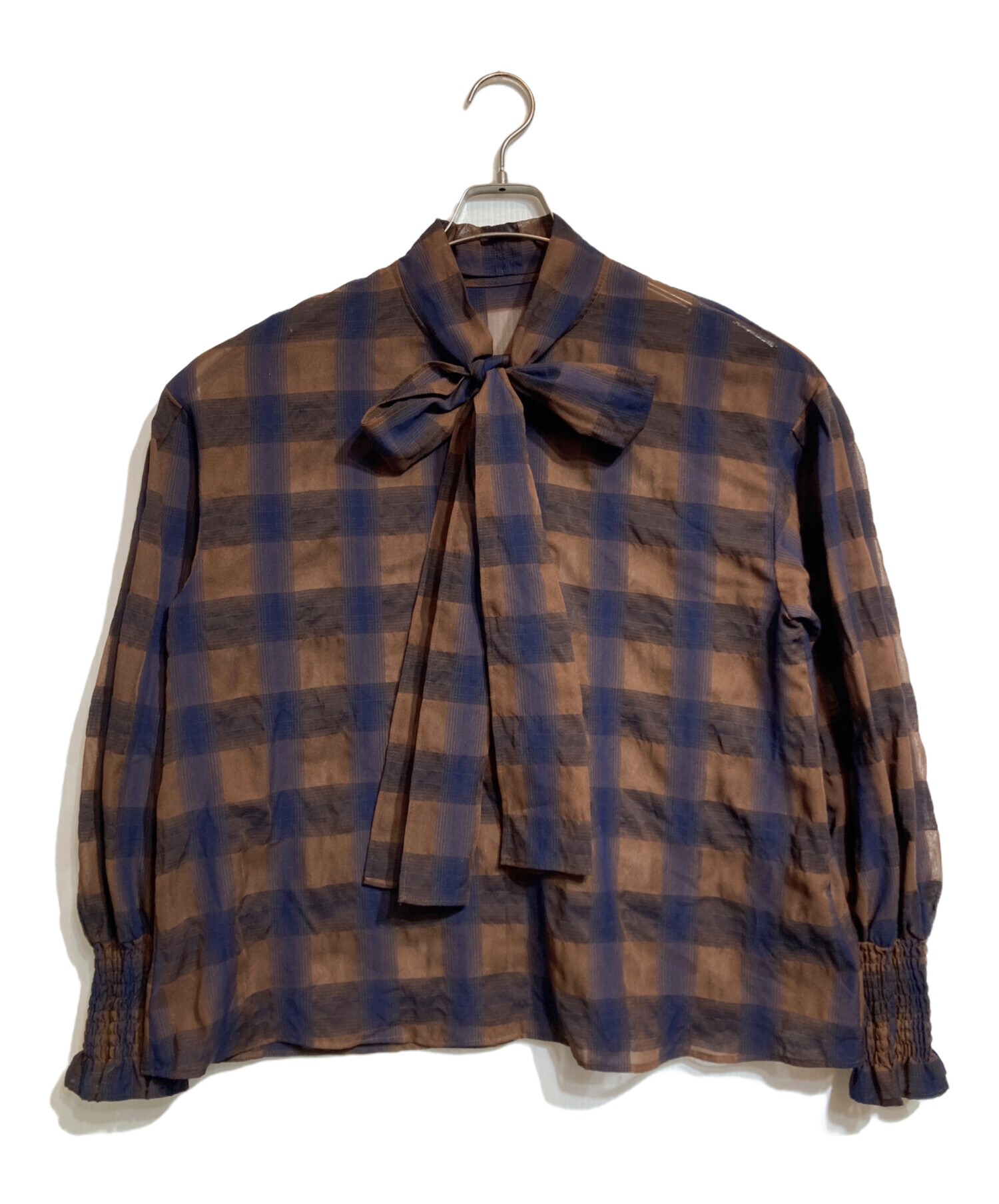 ★新品・タグ付き★Spick and Spanオンブレボウタイプブラウス Spick & Span｜《WEB限定 / 追加》オンブレボウタイブラウス | Rakuten