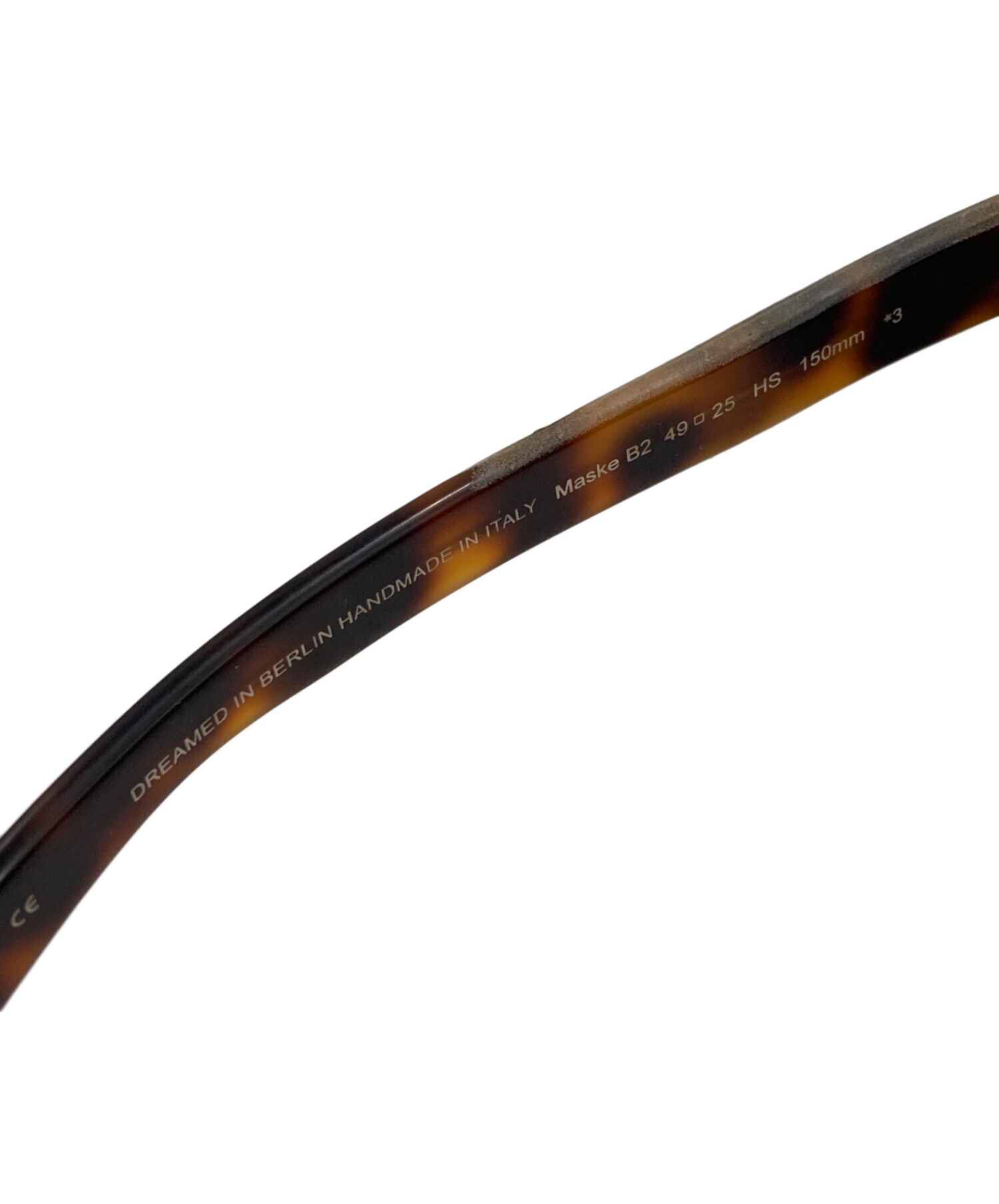 中古・古着通販】KUBORAUM (クボラム) サングラス ブラウン サイズ:49