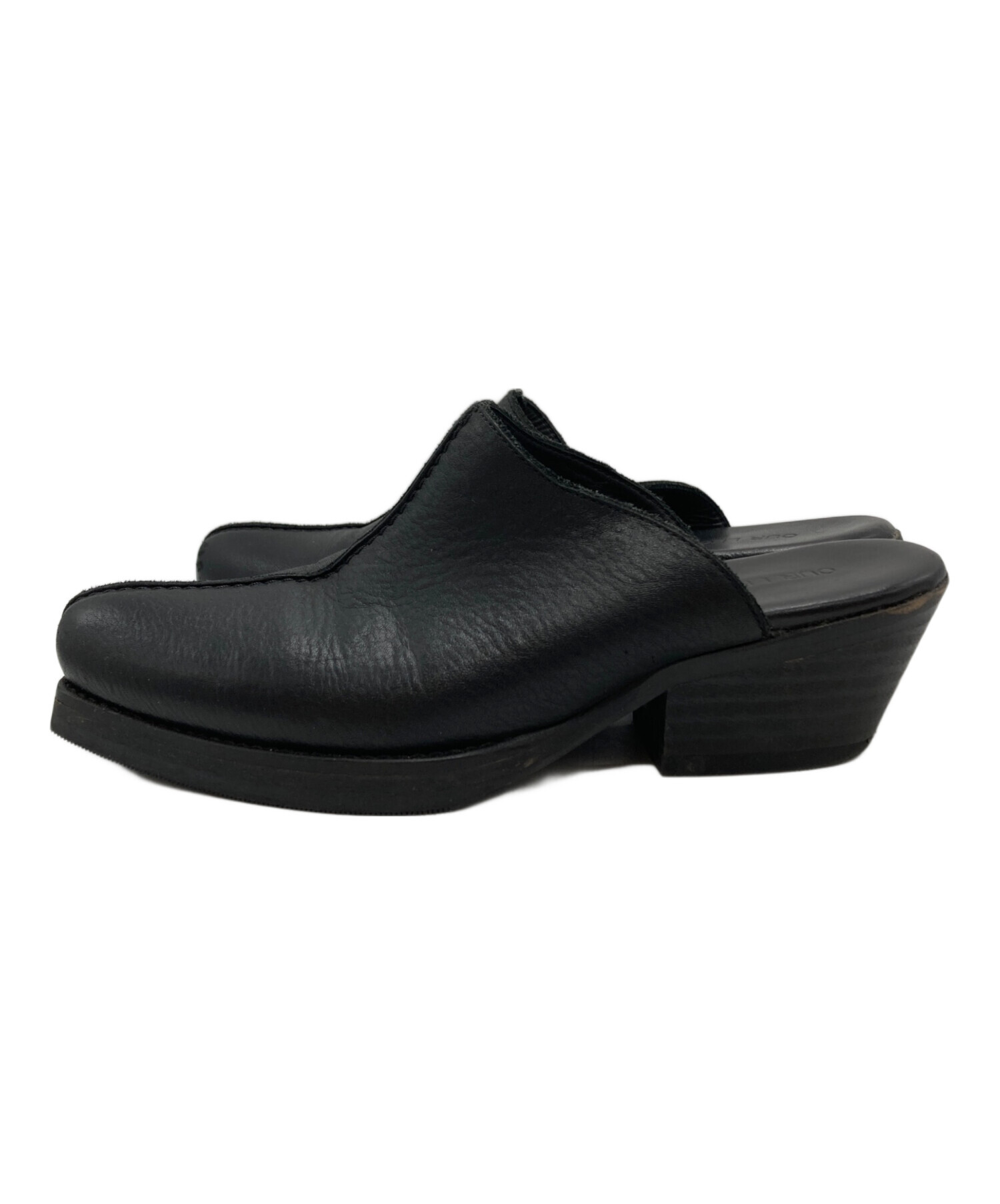 our legacy レザーミュールサンダル アワーレガシー Blunt レザー