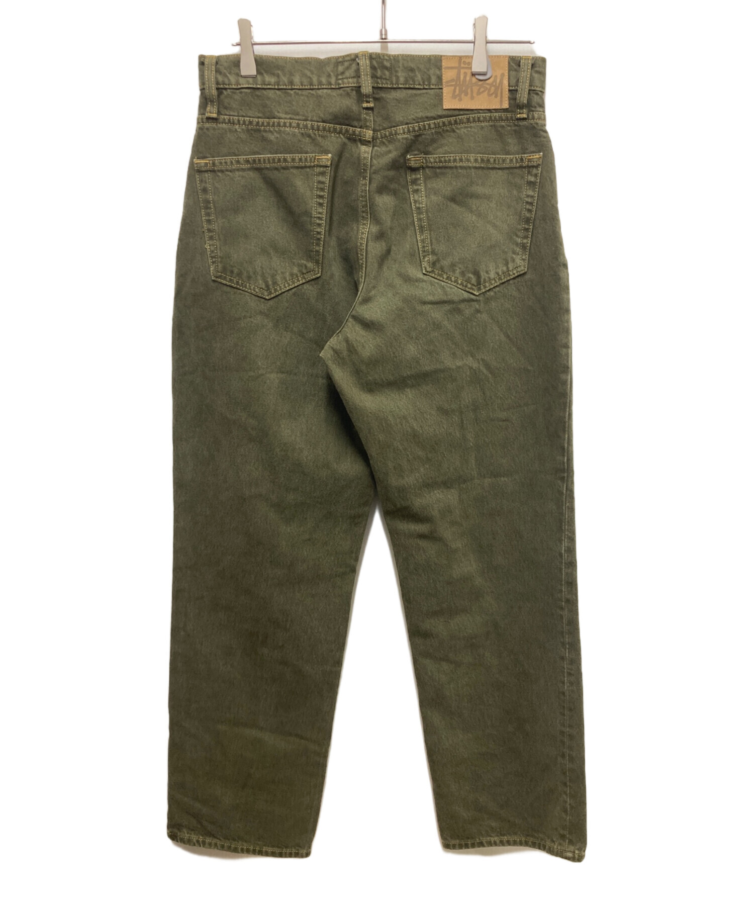 中古・古着通販】stussy (ステューシー) CLASSIC JEAN DENIM グリーン 