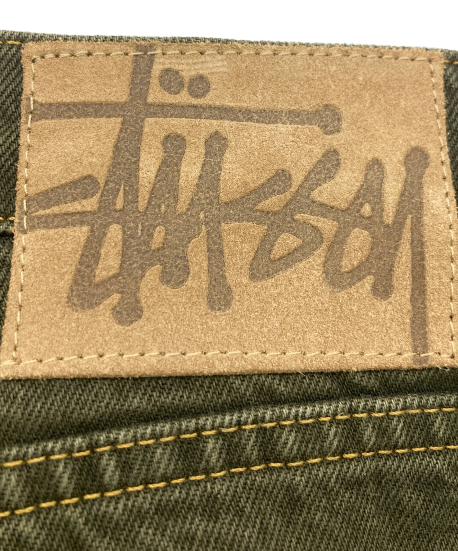 中古・古着通販】stussy (ステューシー) CLASSIC JEAN DENIM グリーン