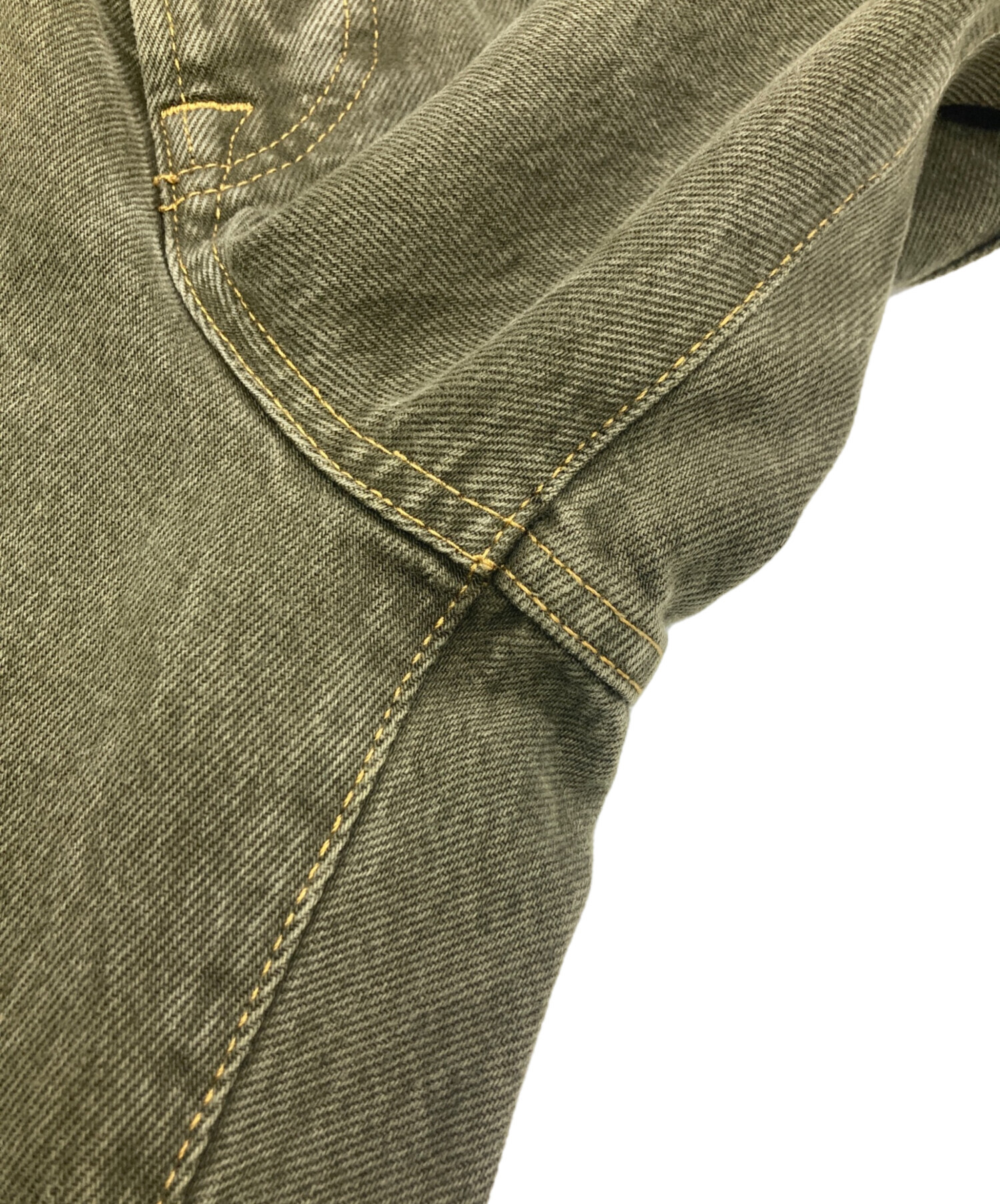 中古・古着通販】stussy (ステューシー) CLASSIC JEAN DENIM グリーン