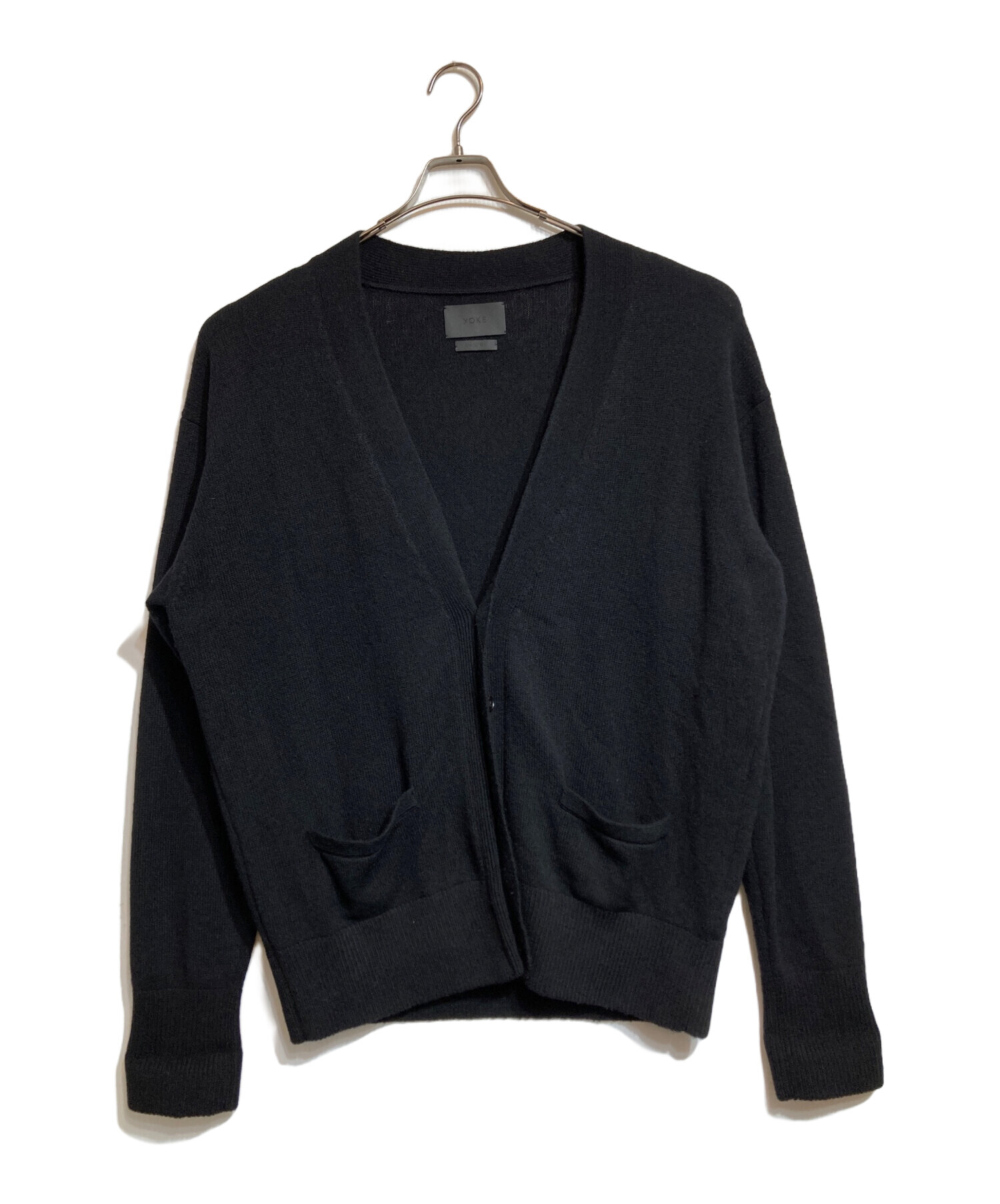 o*o様 YOKE PAINTED ELBOW PATCH CARDIGAN 中古・古着通販】YOKE (ヨーク) PAINTED ELBOW PATCH CARDIGAN