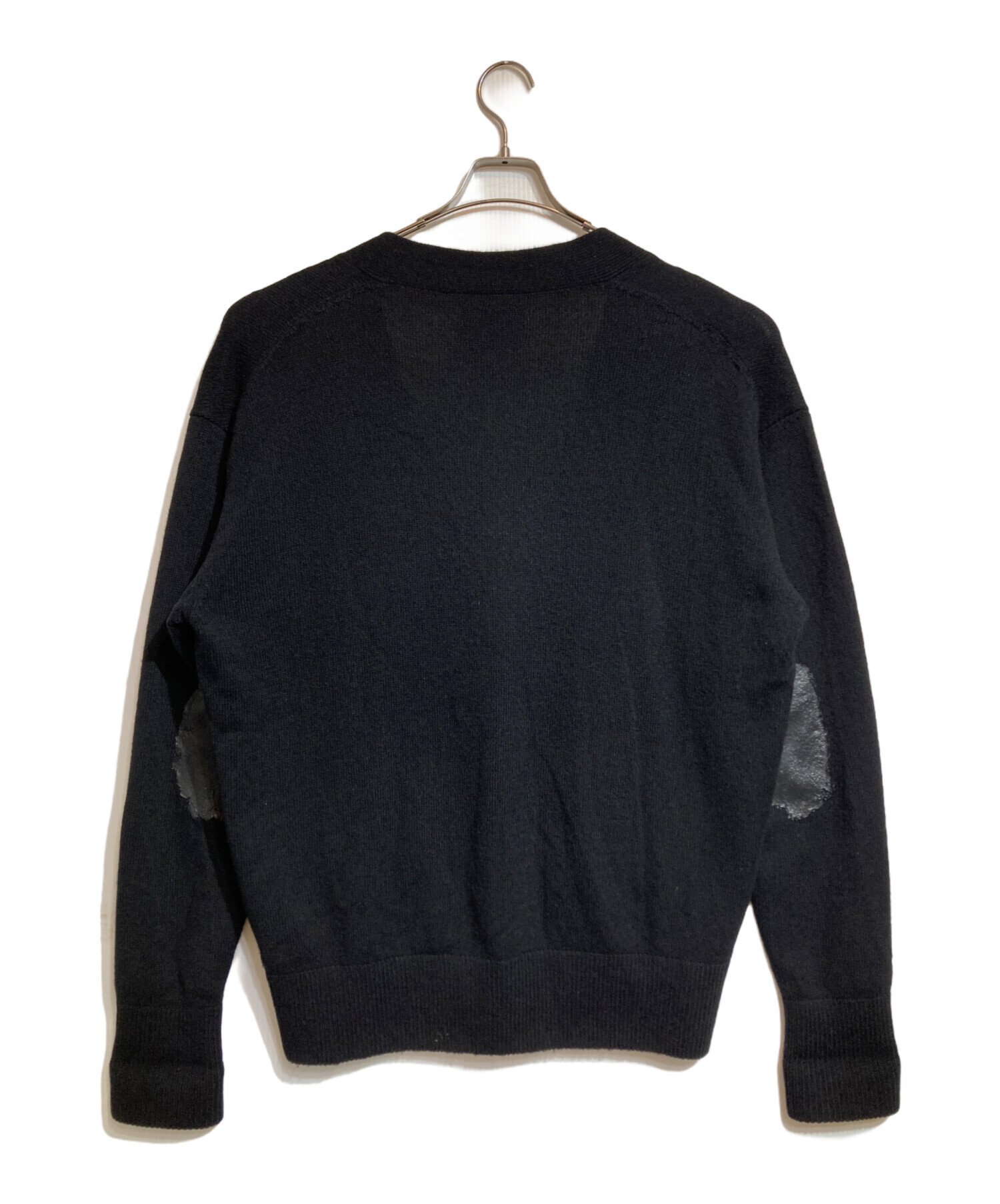 中古・古着通販】YOKE (ヨーク) PAINTED ELBOW PATCH CARDIGAN